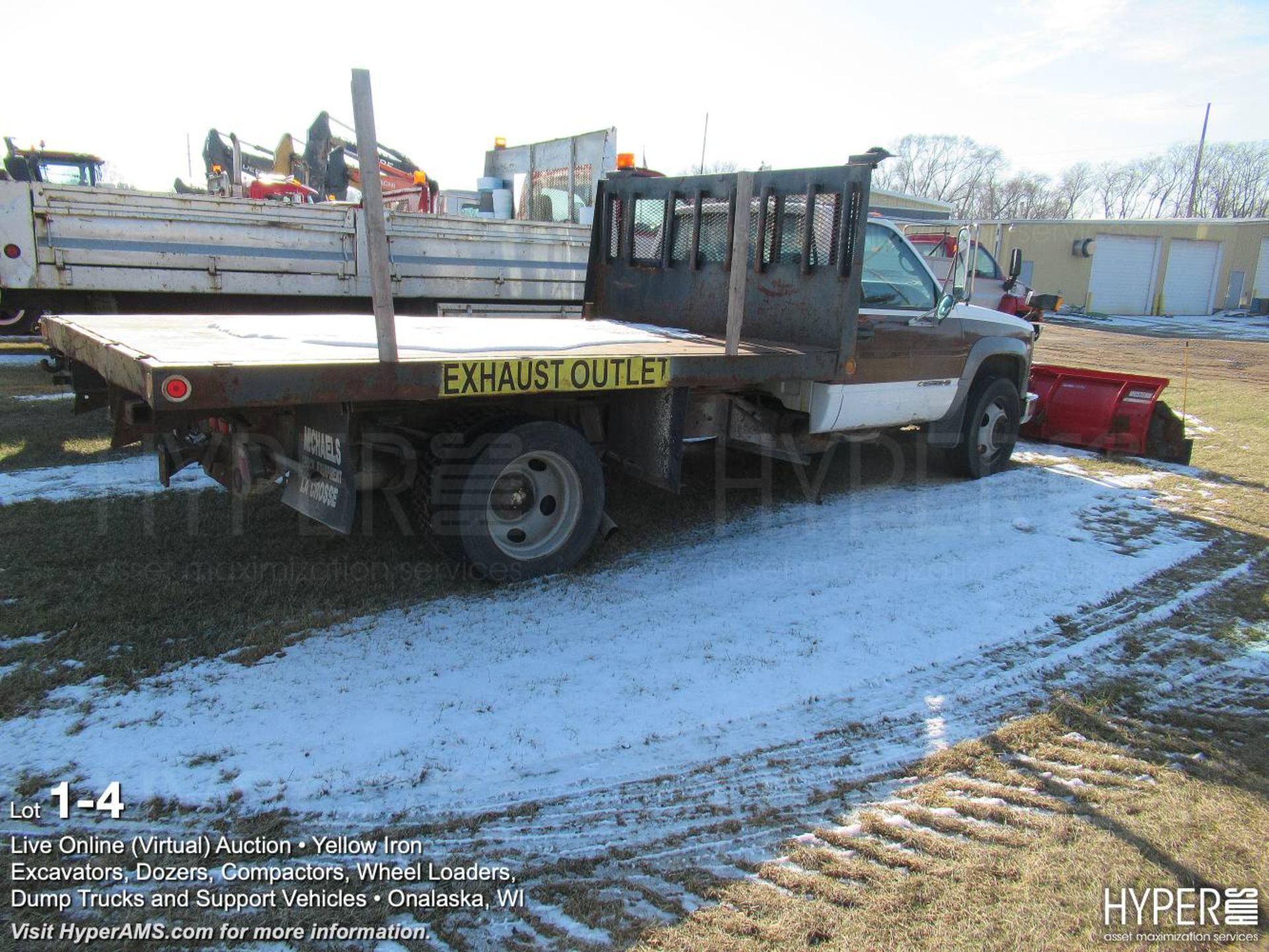 2001 Chevrolet Silverado 3500 Flatbed Dump - Image 4 of 9