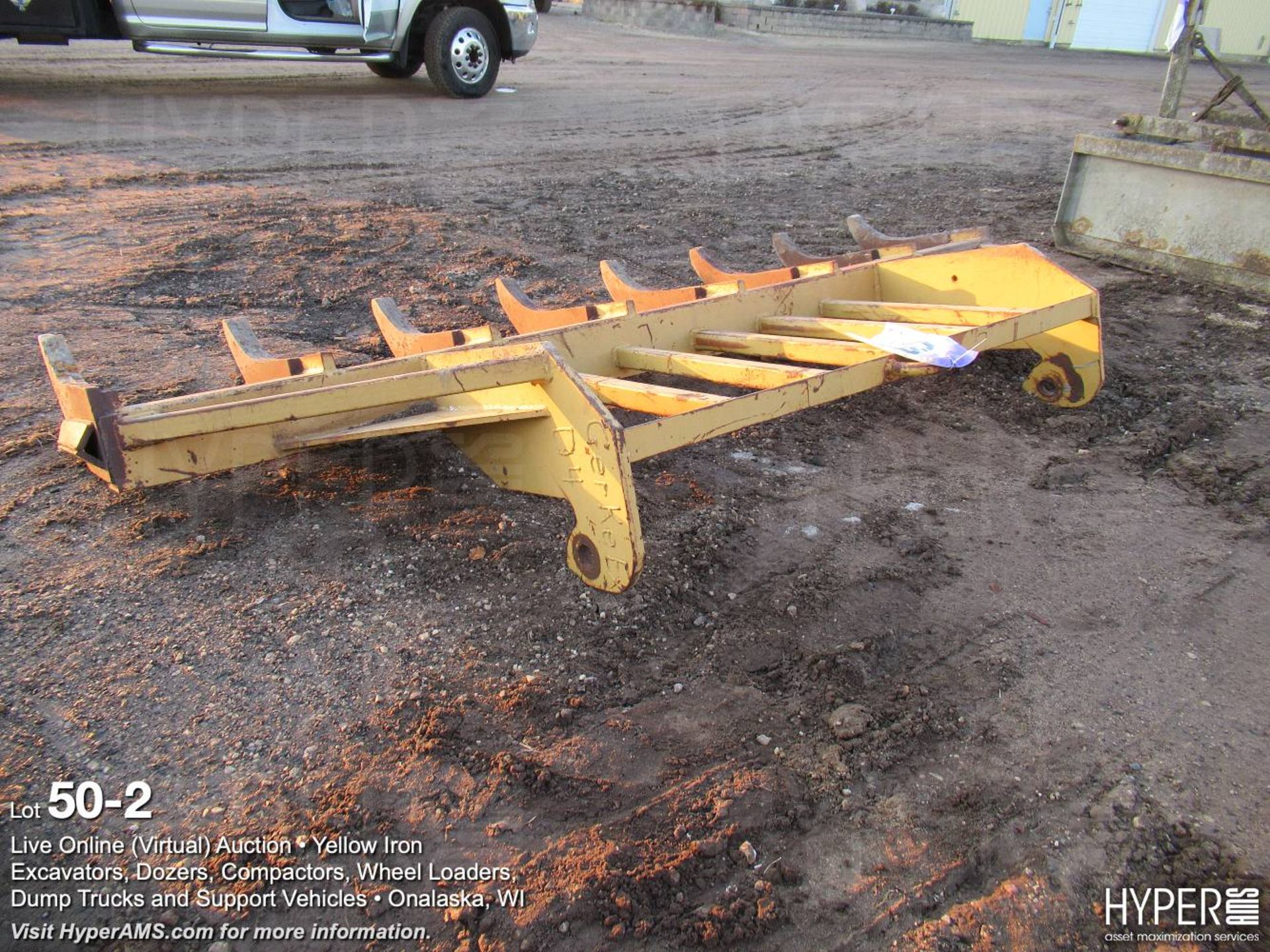 Root rack 10' wide dozer attachment - Image 2 of 5