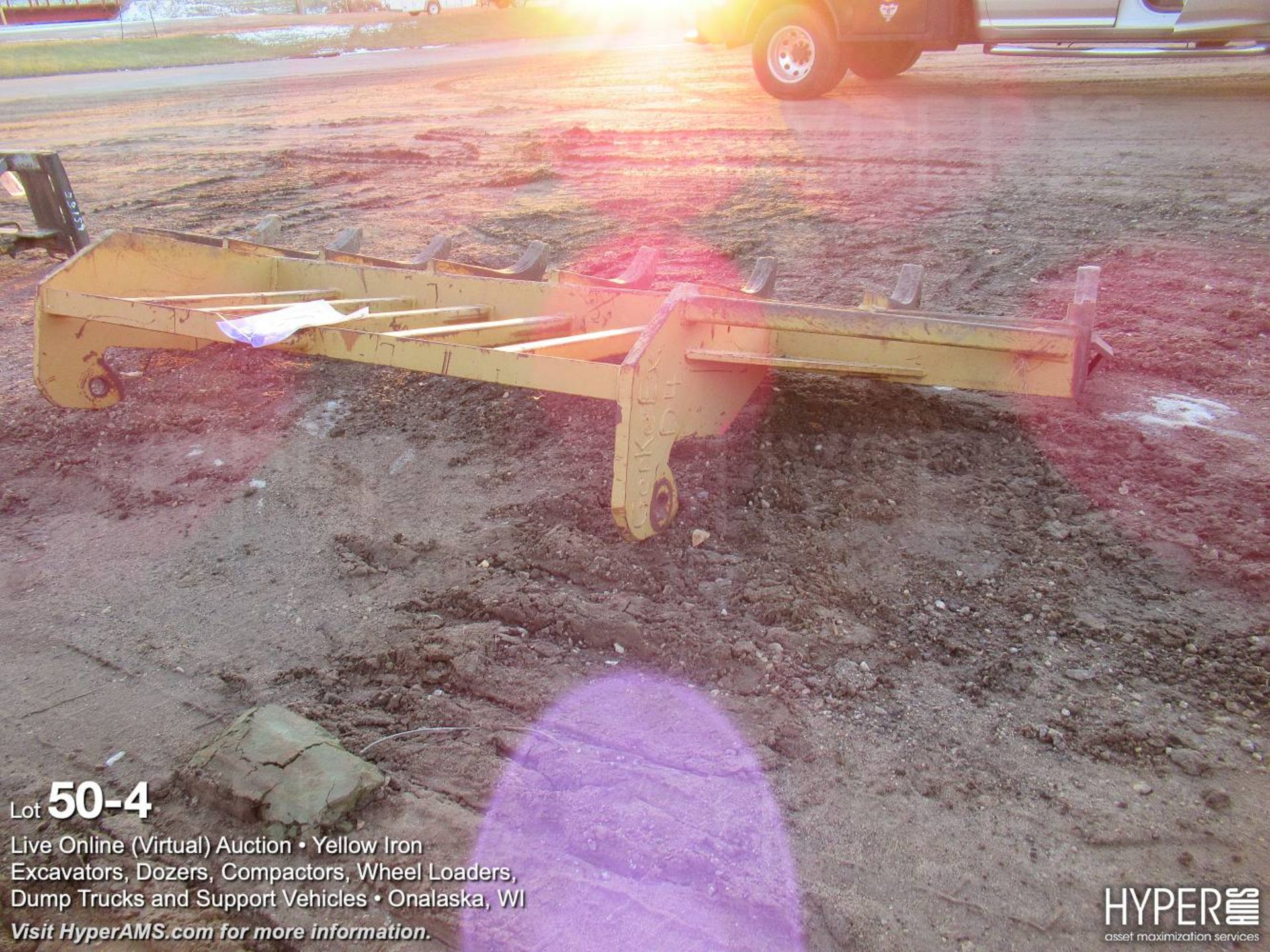 Root rack 10' wide dozer attachment - Image 4 of 5