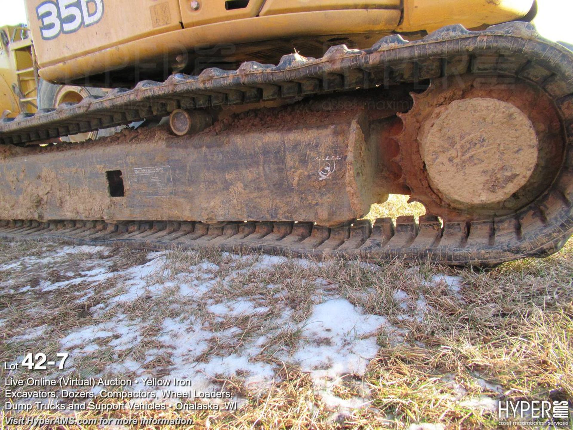 2012 John Deere 35D Excavator - Image 7 of 16