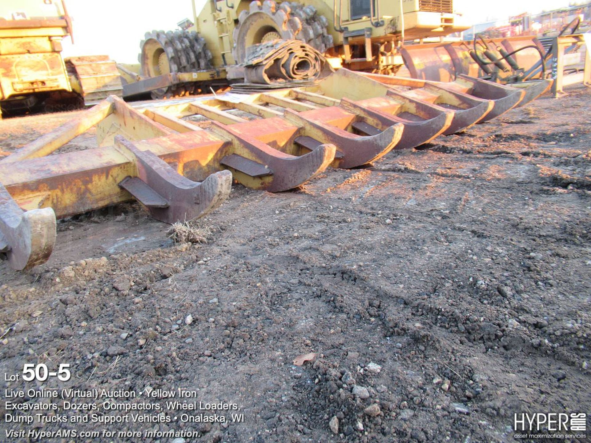 Root rack 10' wide dozer attachment - Image 5 of 5