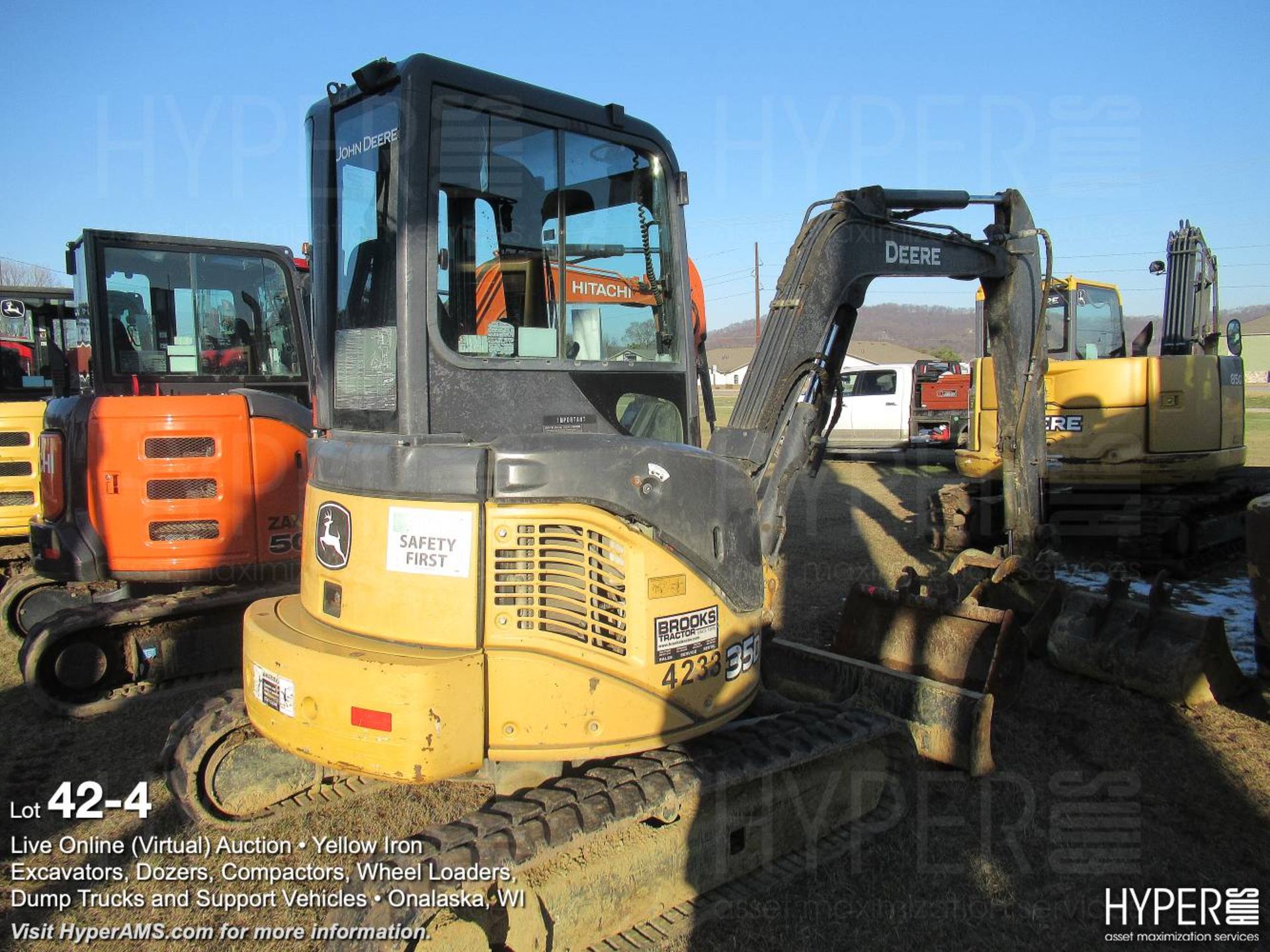 2012 John Deere 35D Excavator - Image 4 of 16