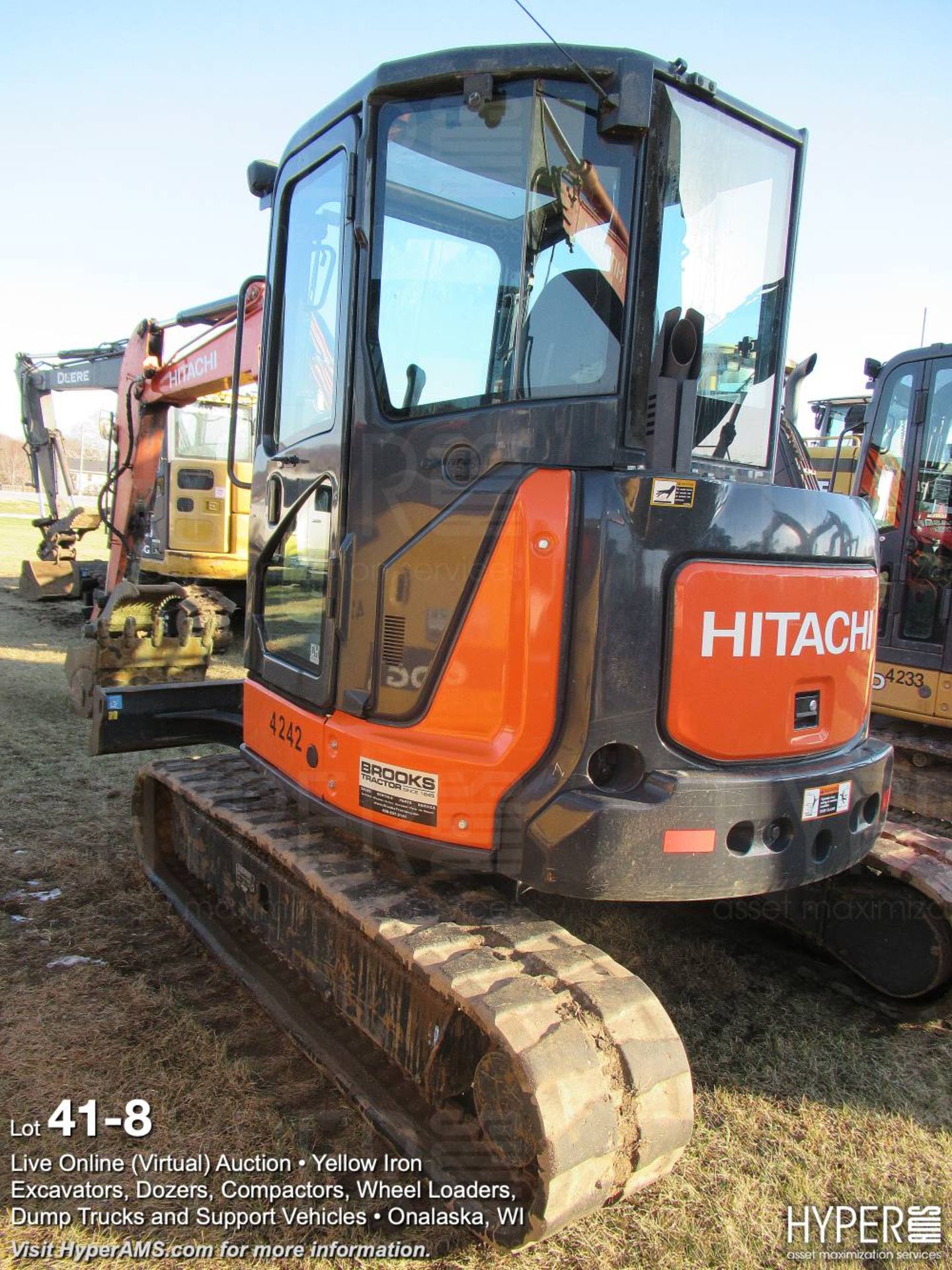 2019 Hitachi ZA/IS 50U Excavator - Image 8 of 20