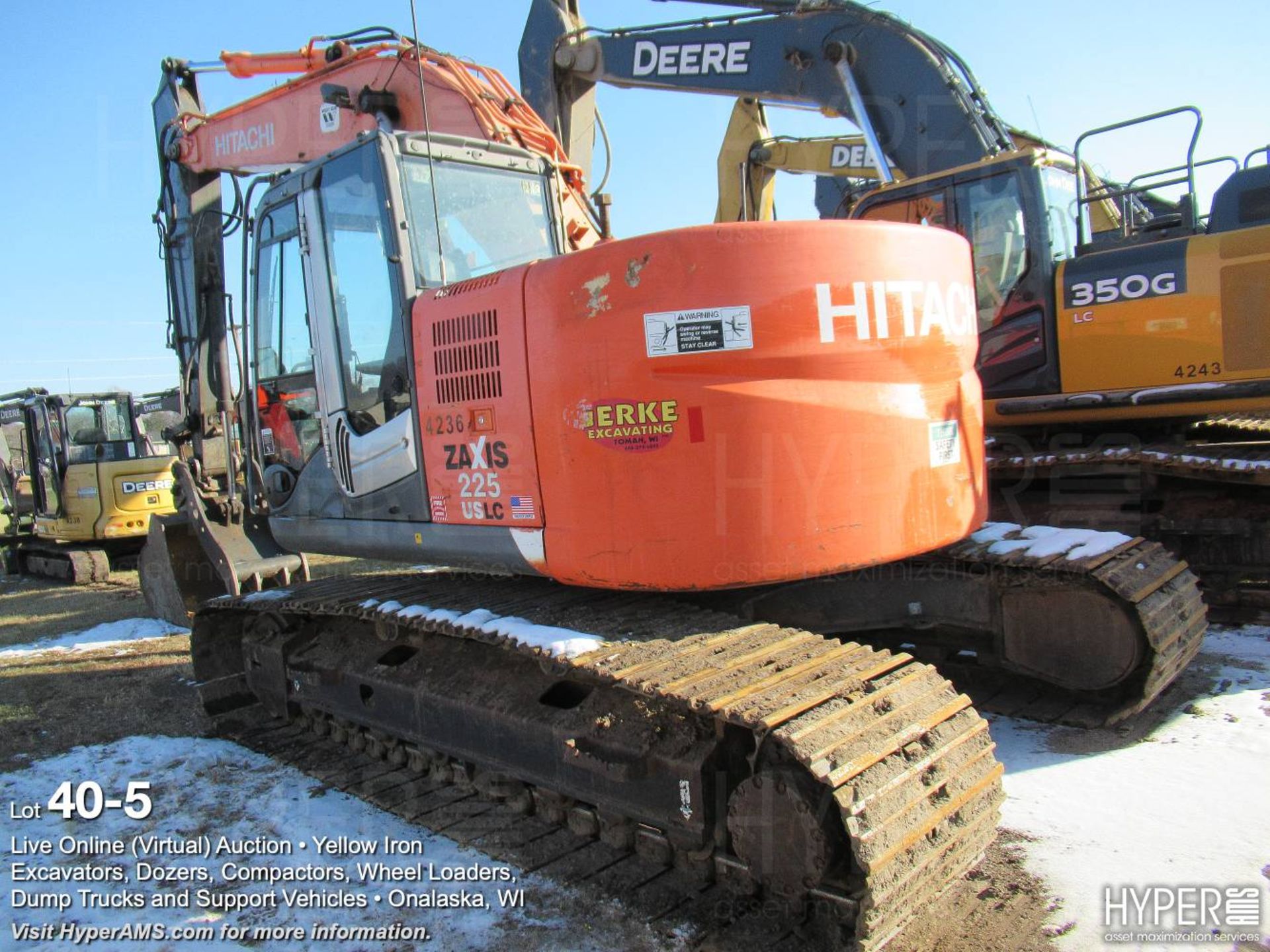 2009 Hitachi 225US LC Excavator - Image 5 of 27