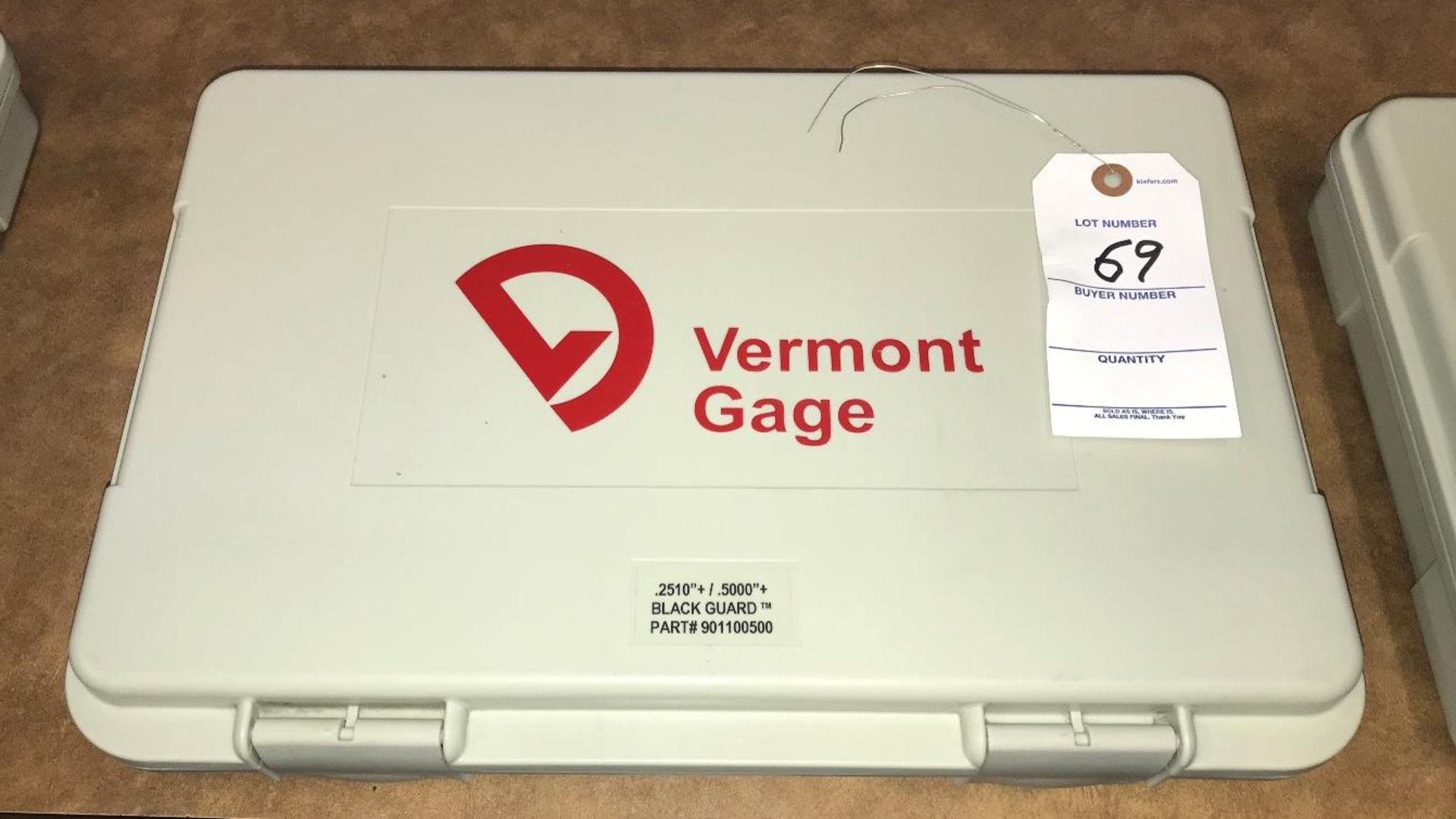 Vermont .2510"-.5000" Pin Gage Set