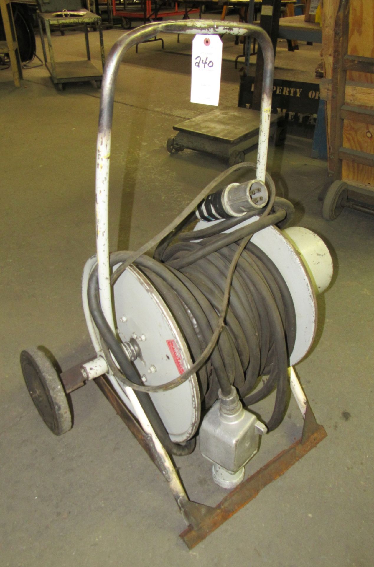 Powereel Cat.30-74 600V 75 Amp Powerd Cable Reel - S/N 81512 - Image 2 of 3