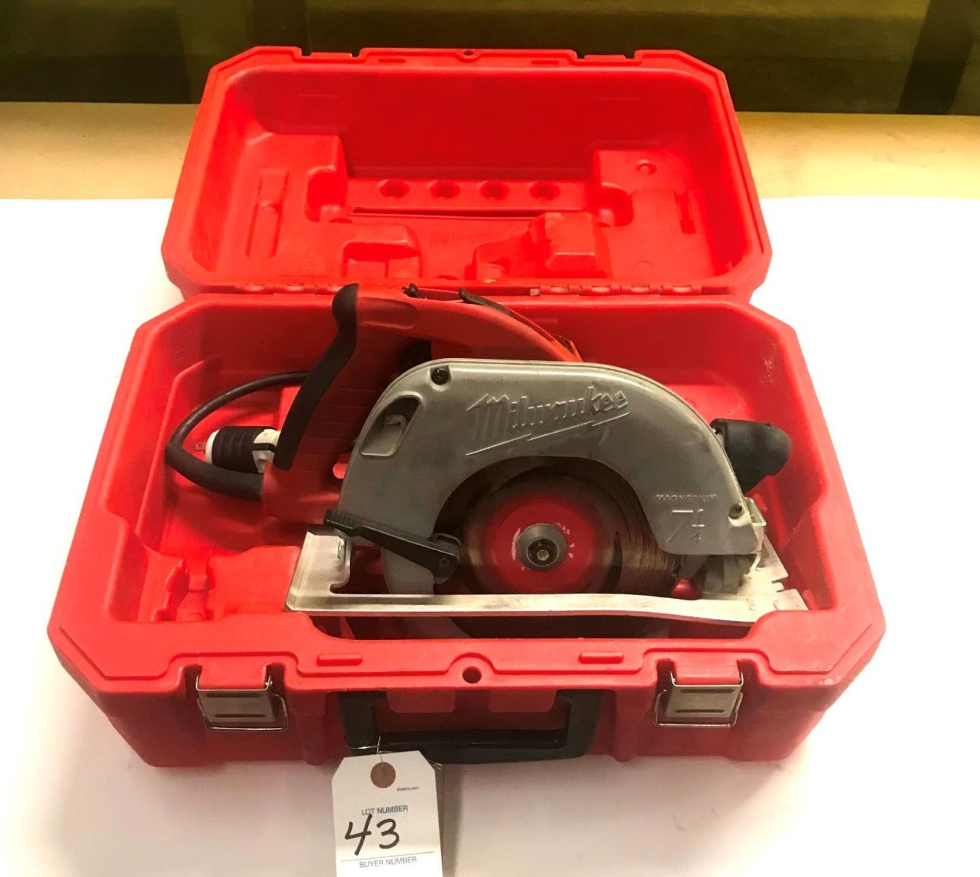 7-1/4" Milwaukee Cat.6390-20 Circular Saw