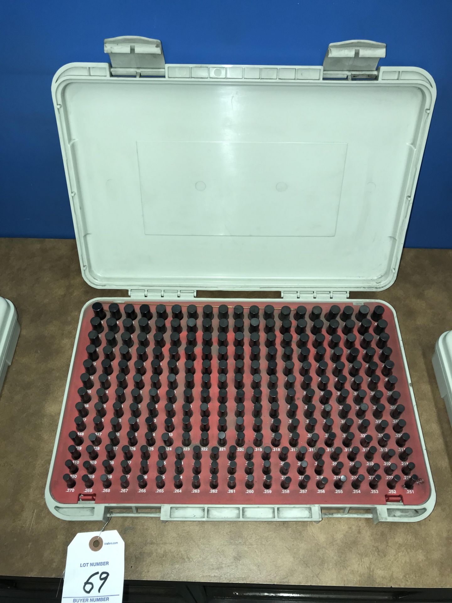 Vermont .2510"-.5000" Pin Gage Set - Image 2 of 2