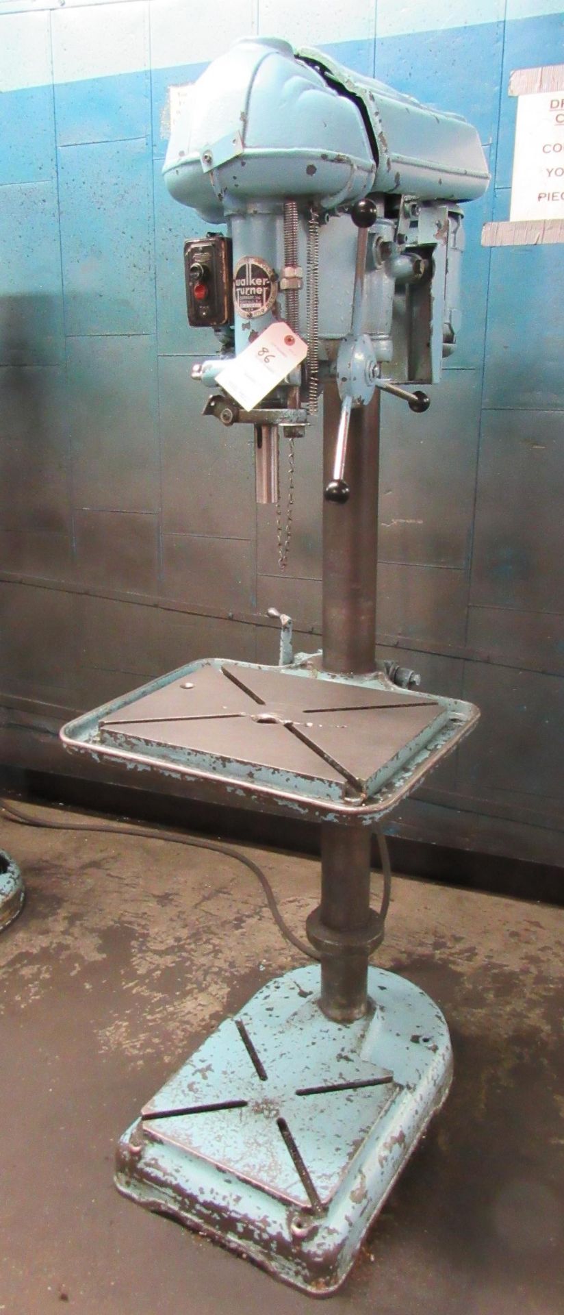 20" Walker-Turner Floor Type Drill Press