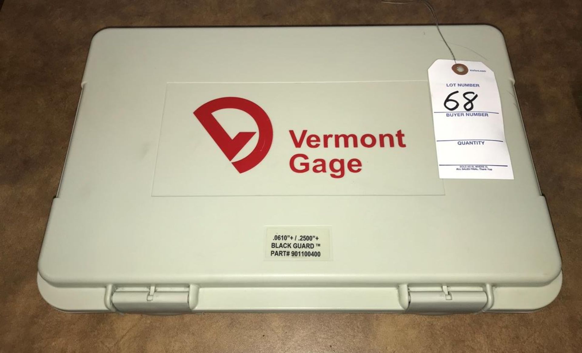 Vermont .0610"-.2500" Pin Gage Set