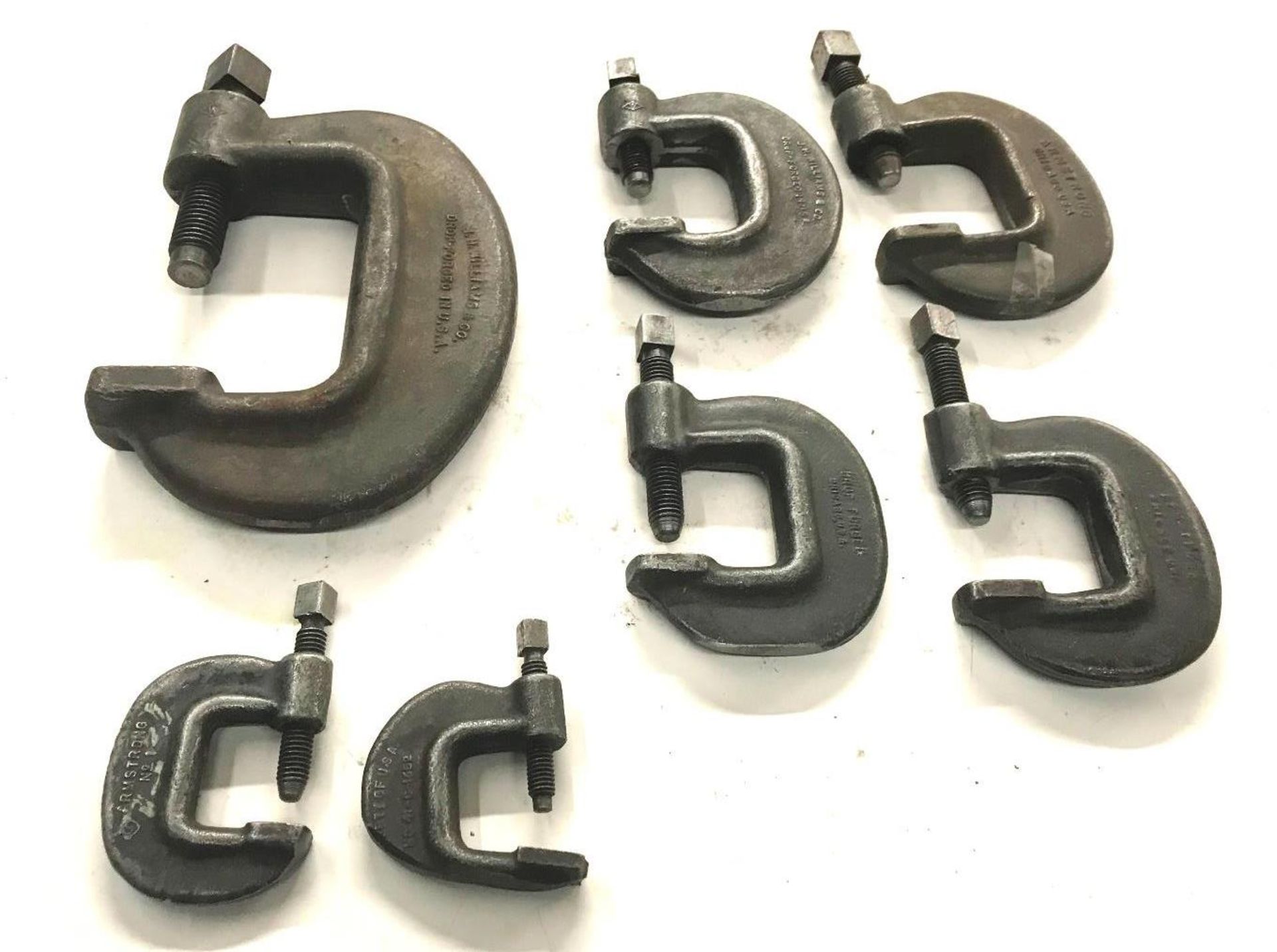 7-Vulcan Heavy-Duty C-Clamps