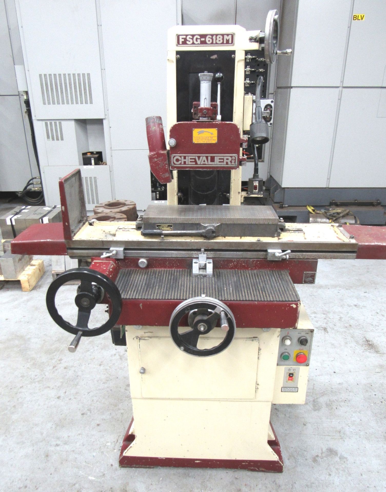 Chevalier Mod.FSG-618M 6”x18” Hand Feed Surface Grinder - Image 3 of 3