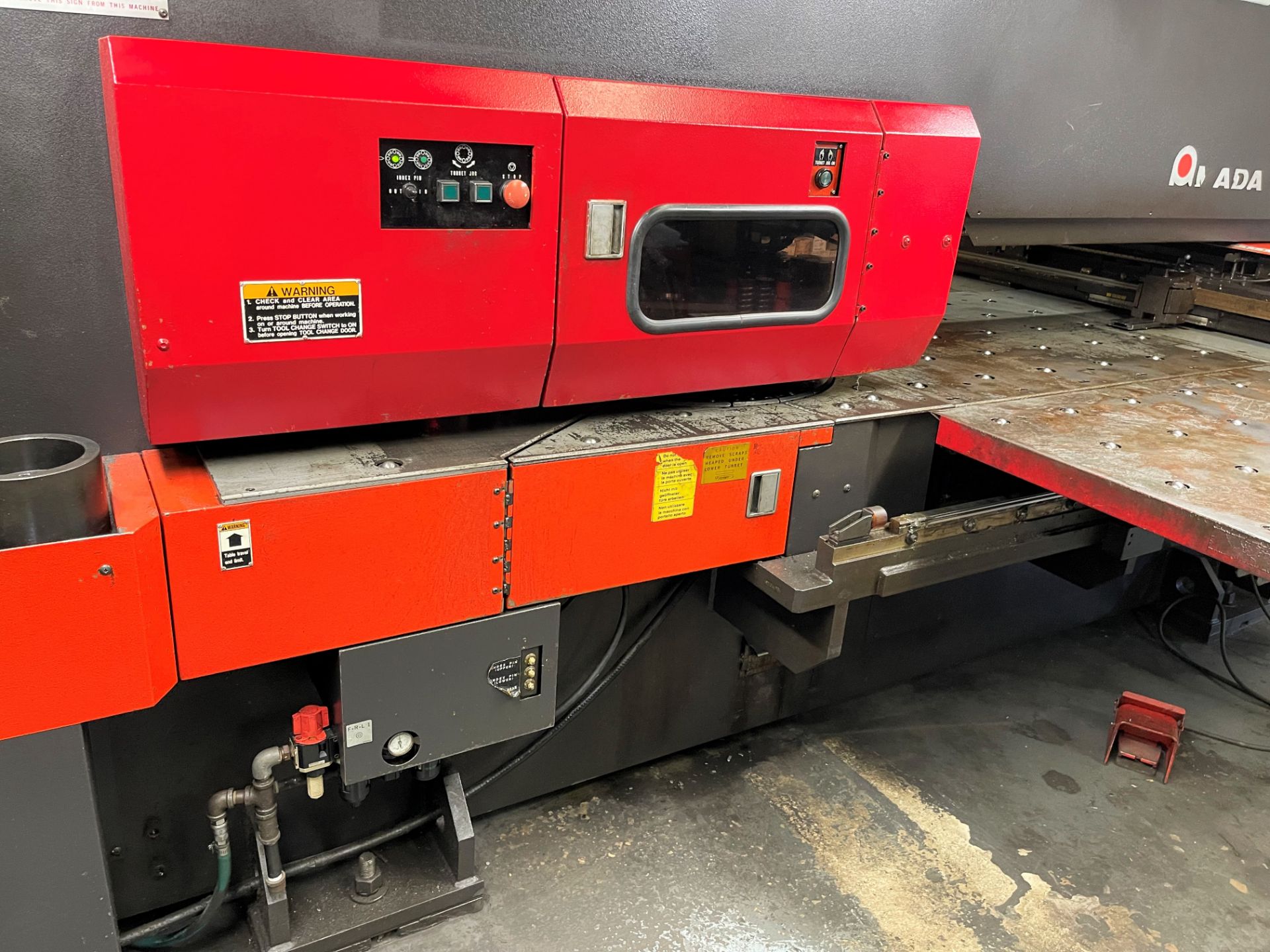 Amada Mod.255 Vipros CNC Turret Punch w/ Fanuc 18P Control - Image 8 of 9