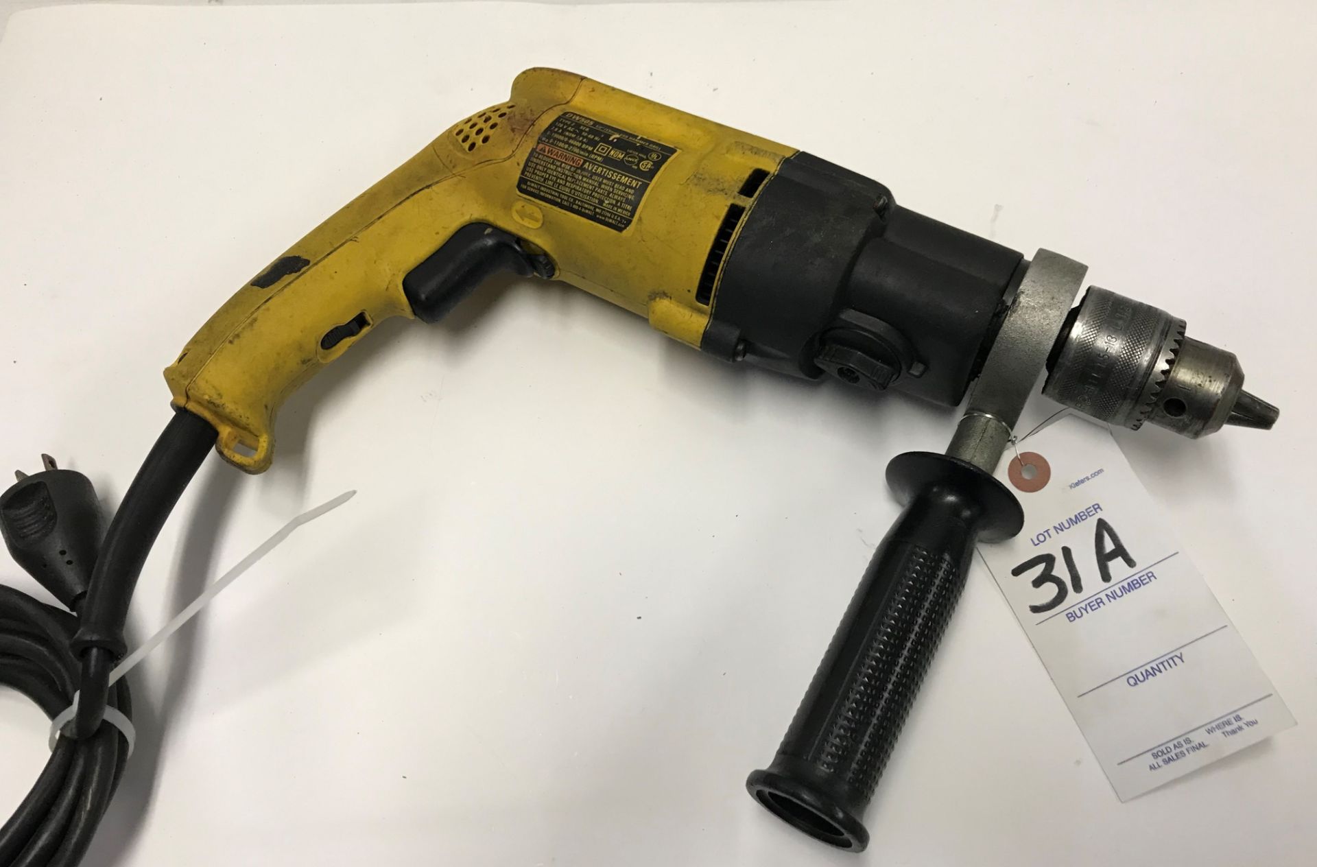 DeWalt DW505 1/2" Hammer Drill