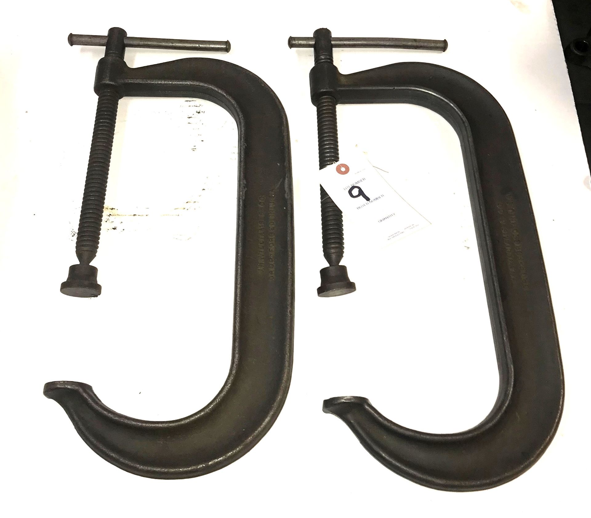 (2) 12" Armstrong C-Clamps