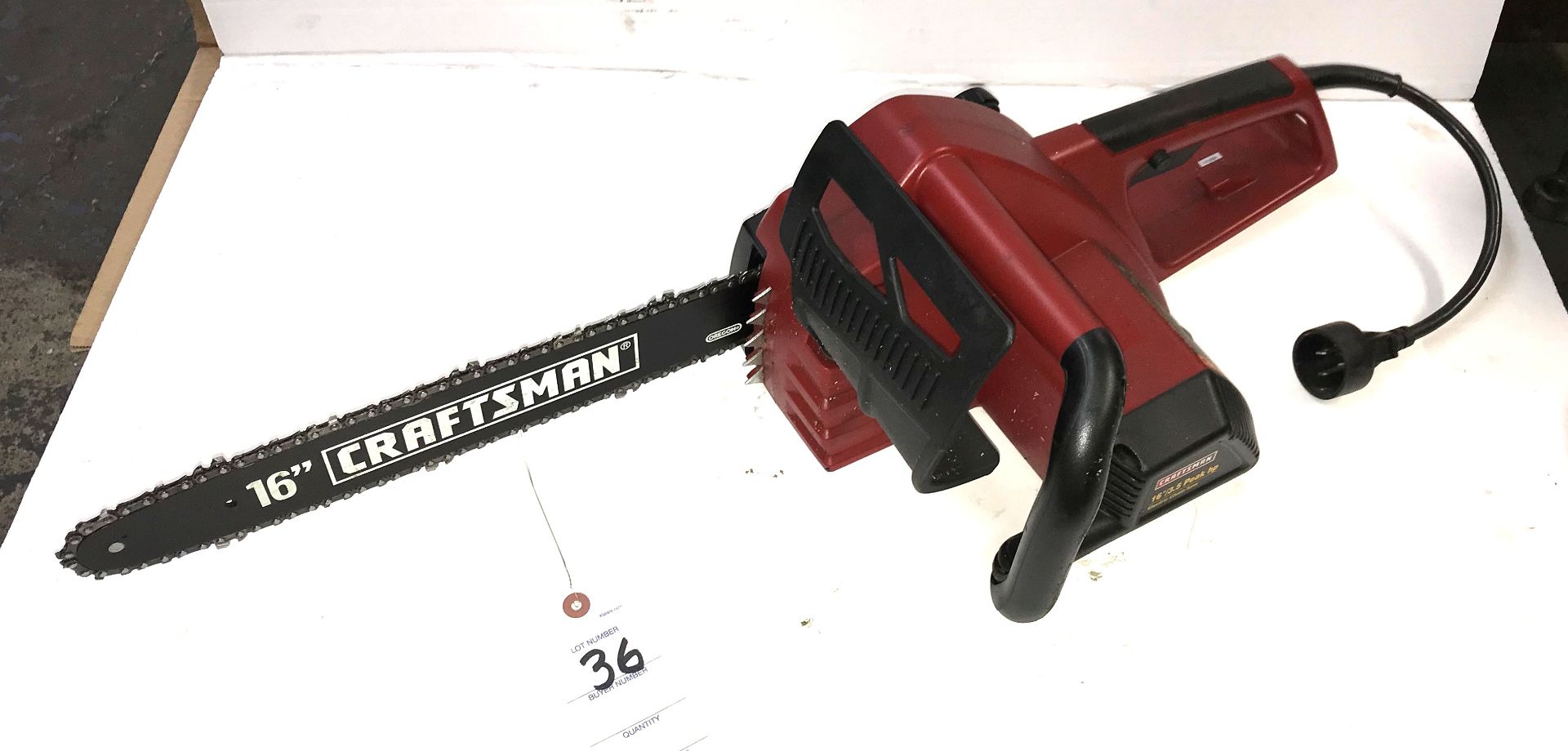 16" Craftsman Electric Chainsaw