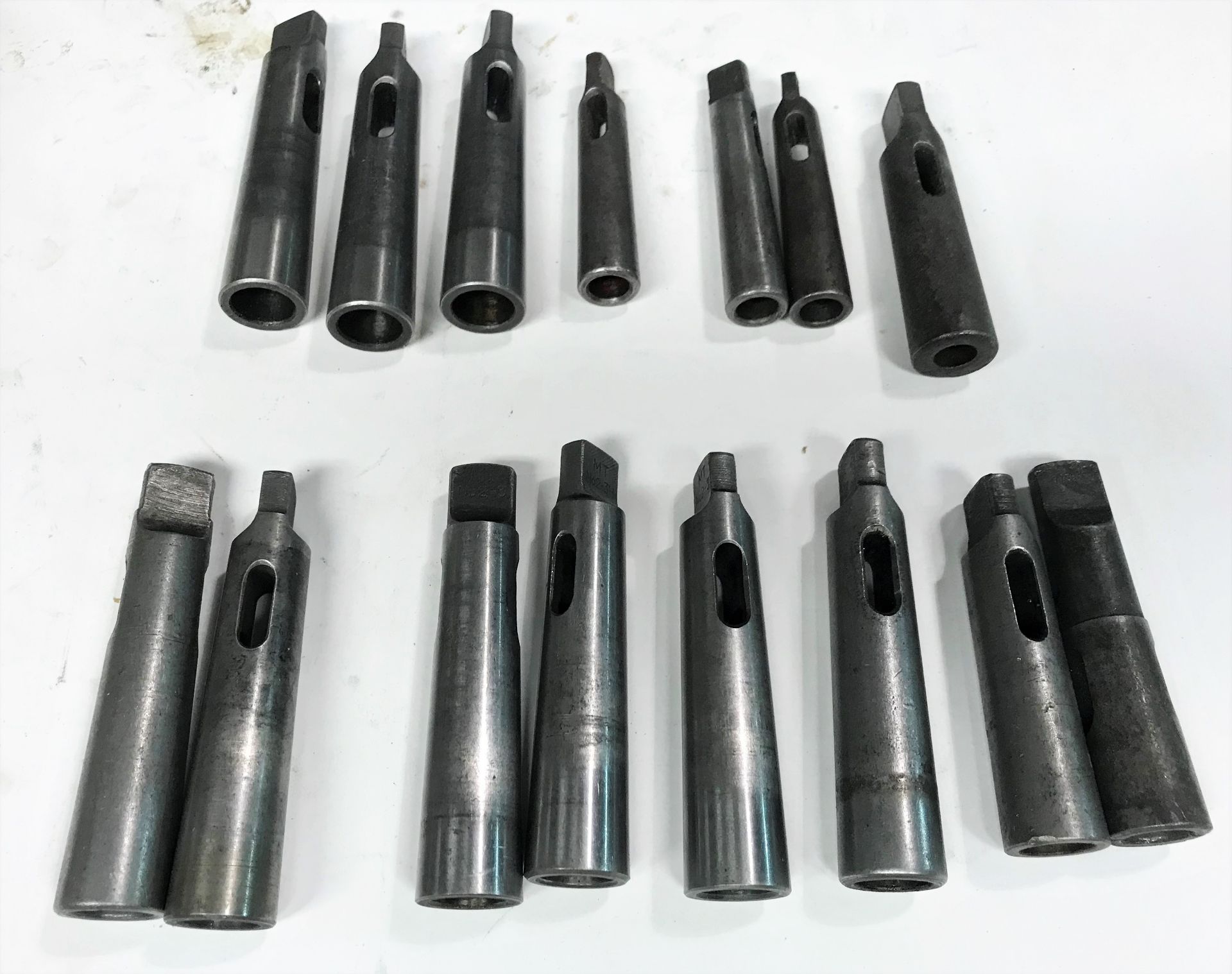 (15) Morse Taper Reducing Drill Sleeves
