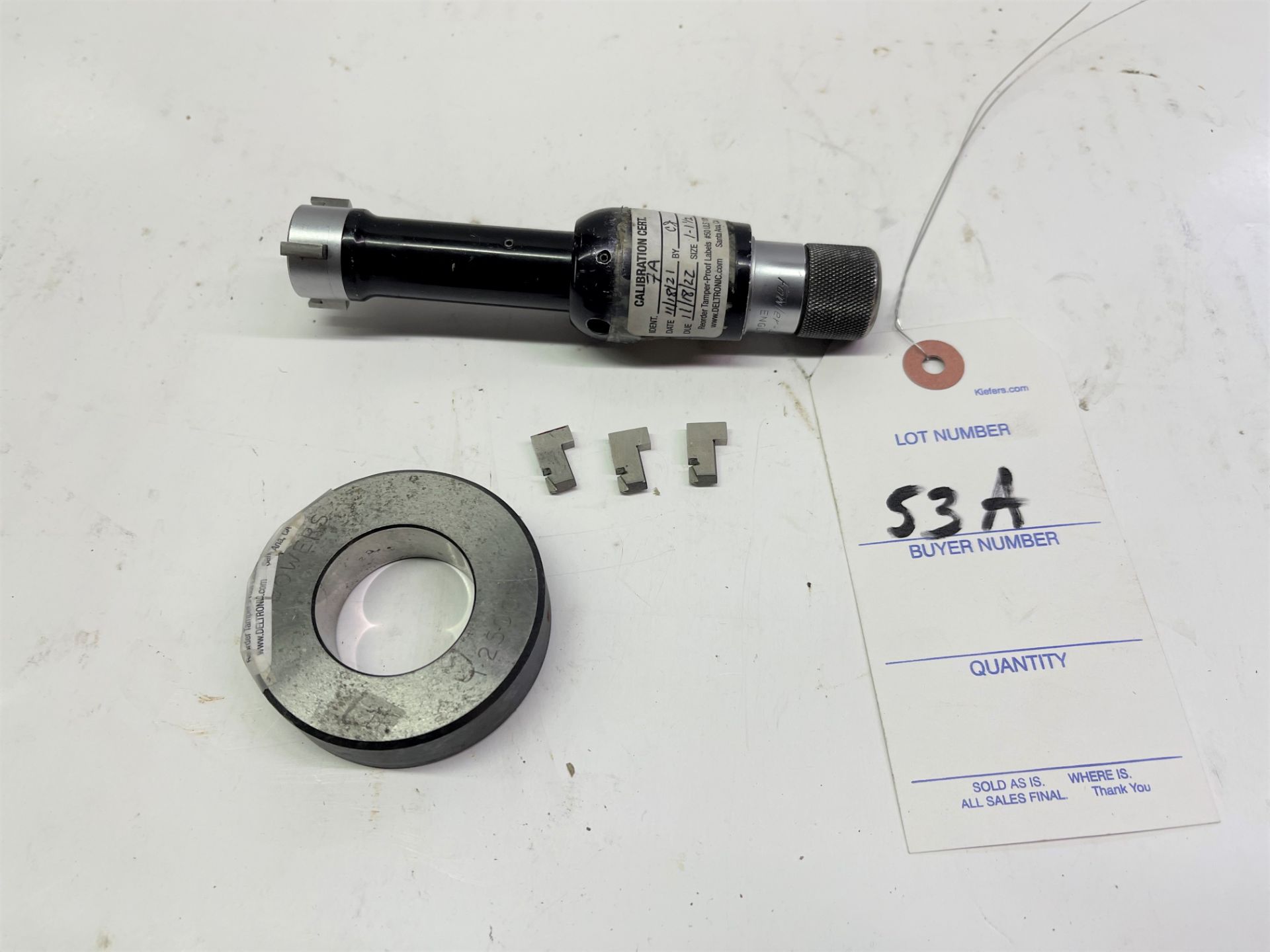 Fowler 1"-1.5" Bore Micrometer