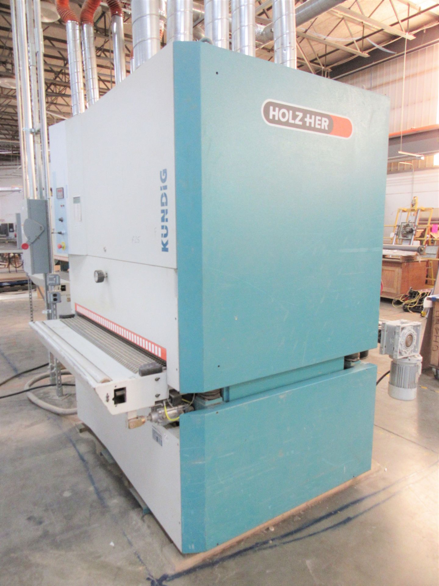 Holz-Her Kundig Type CP Electronic 52 Duplex 52" Wide Belt Sander - S/N 25844 (New 2002) - Image 2 of 9