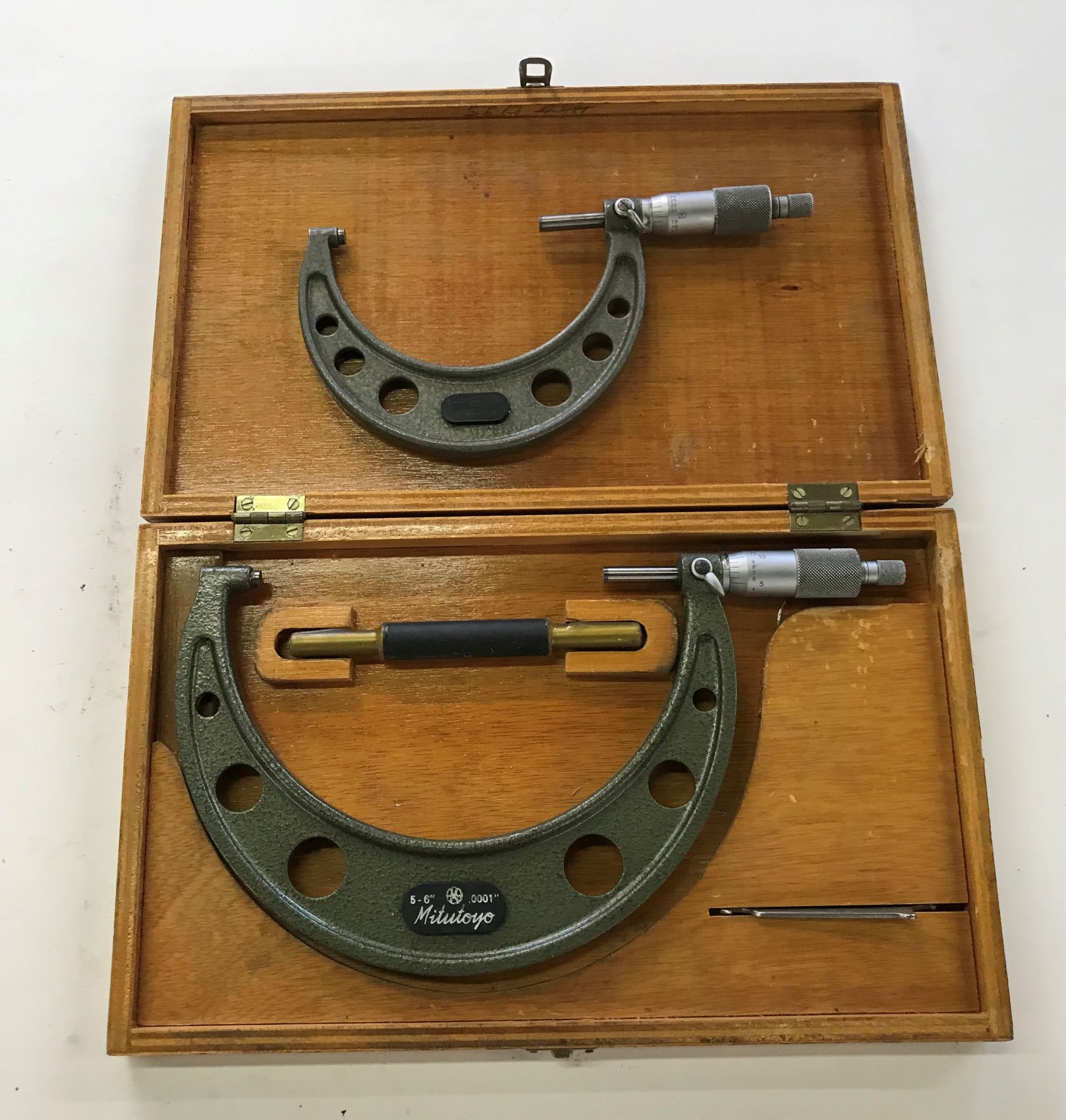 Mitutoyo 5"- 6" & 3"- 4" Micrometers