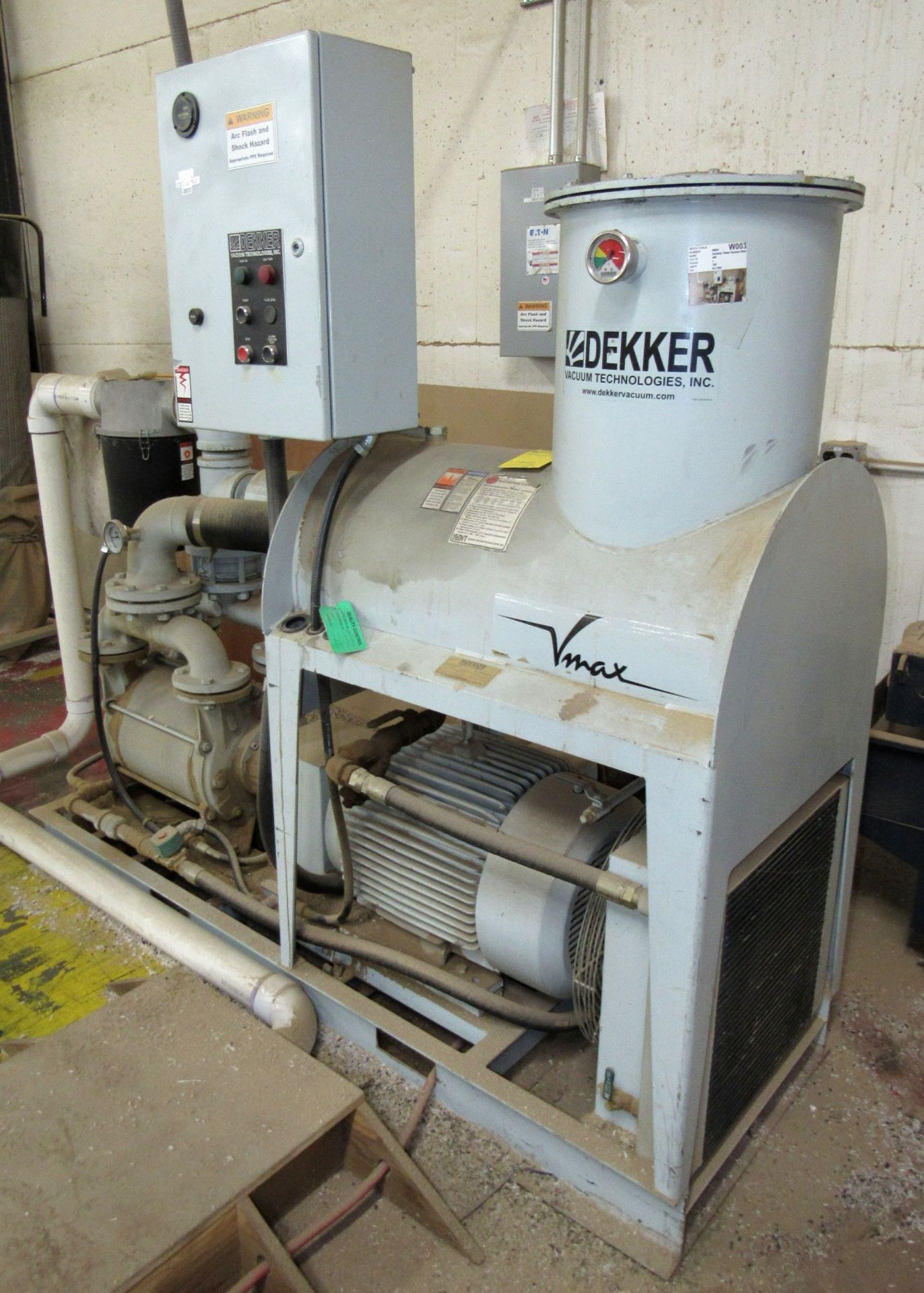 Busellato Mod.Jet 200RT CNC Flat Table Router w/ Dekker Vmax 40HP Vacuum Pump (2006) - Image 6 of 16