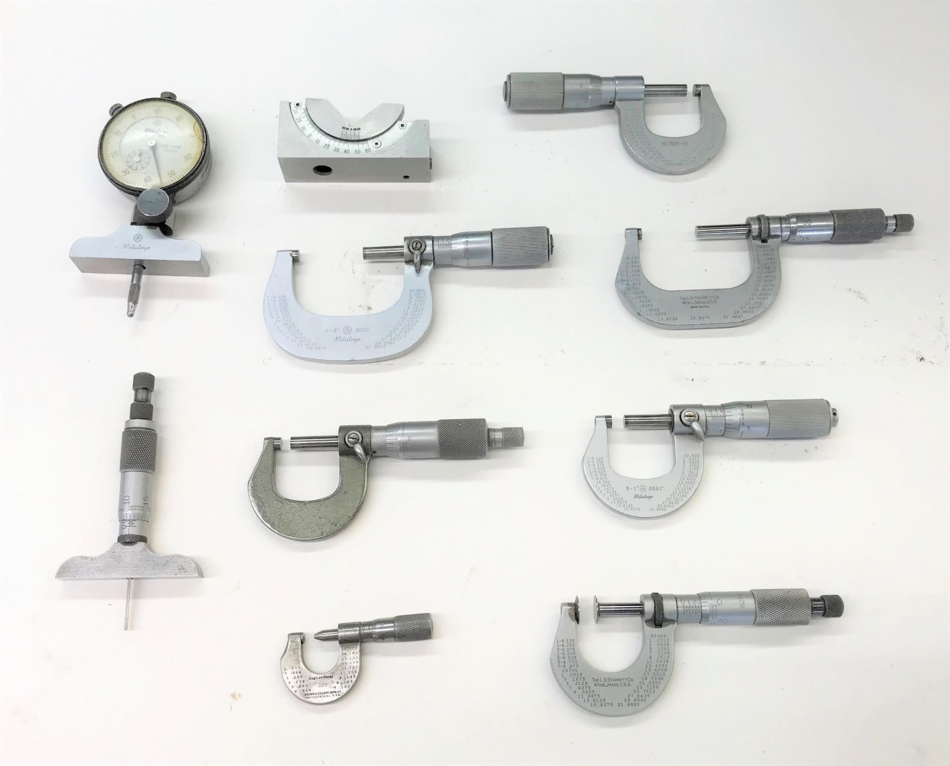 Assorted Micrometers