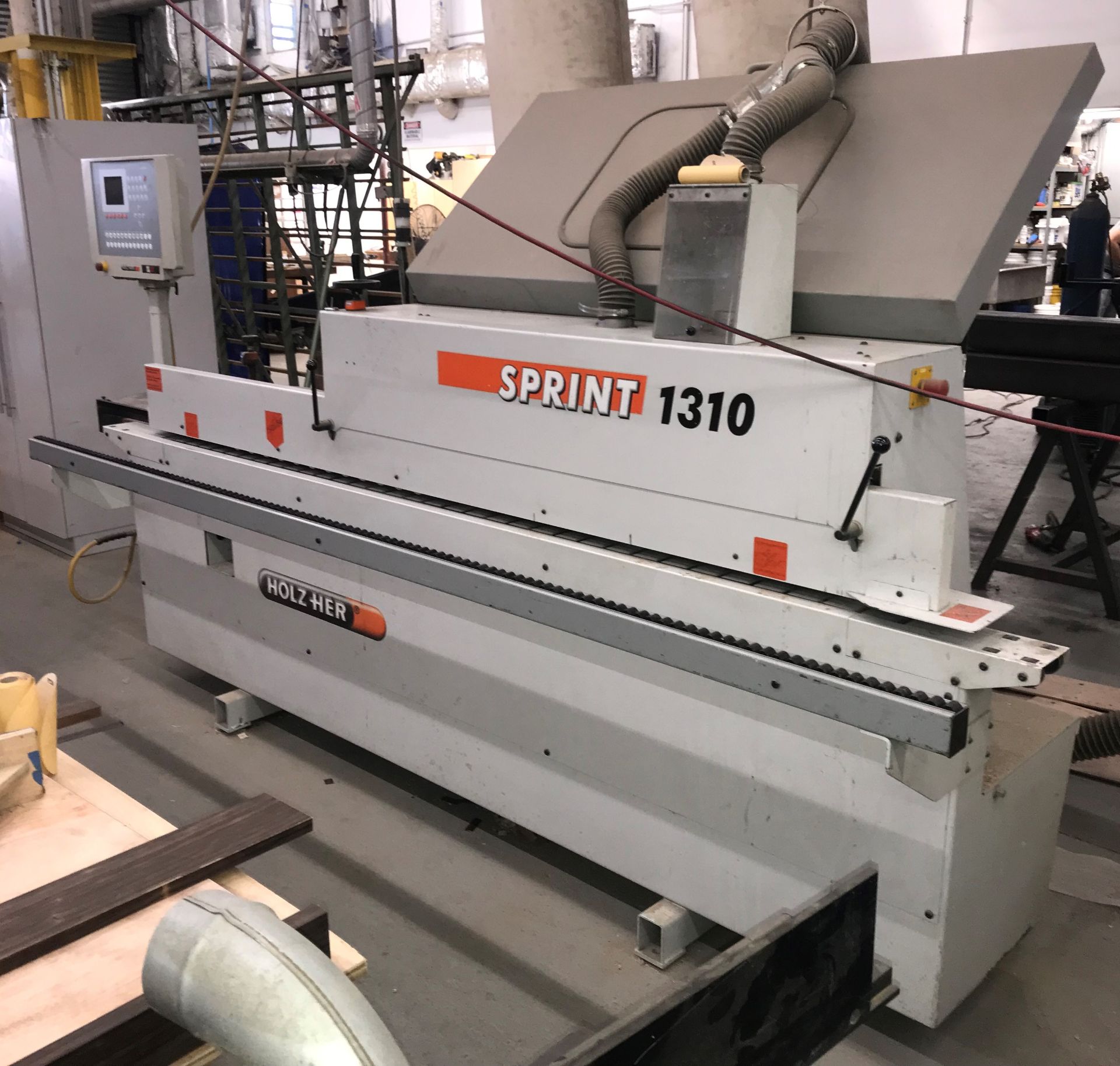 Holz Her Type Sprint 1310 Series KAM 06V0 Edgebander - (New 2006), Automatic Tape Feed System, Front - Image 5 of 7