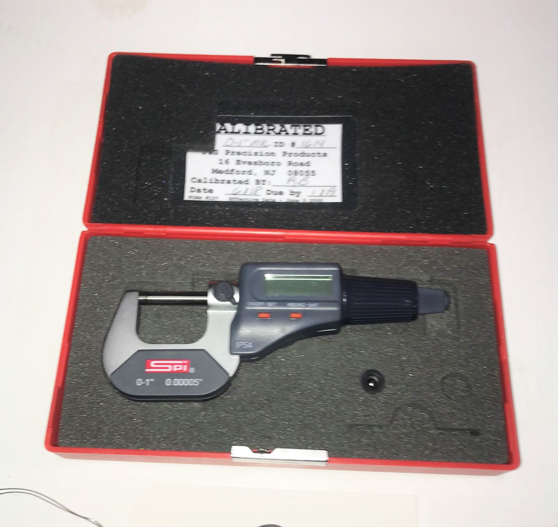 SPI 0 - 1" Digital Micrometer