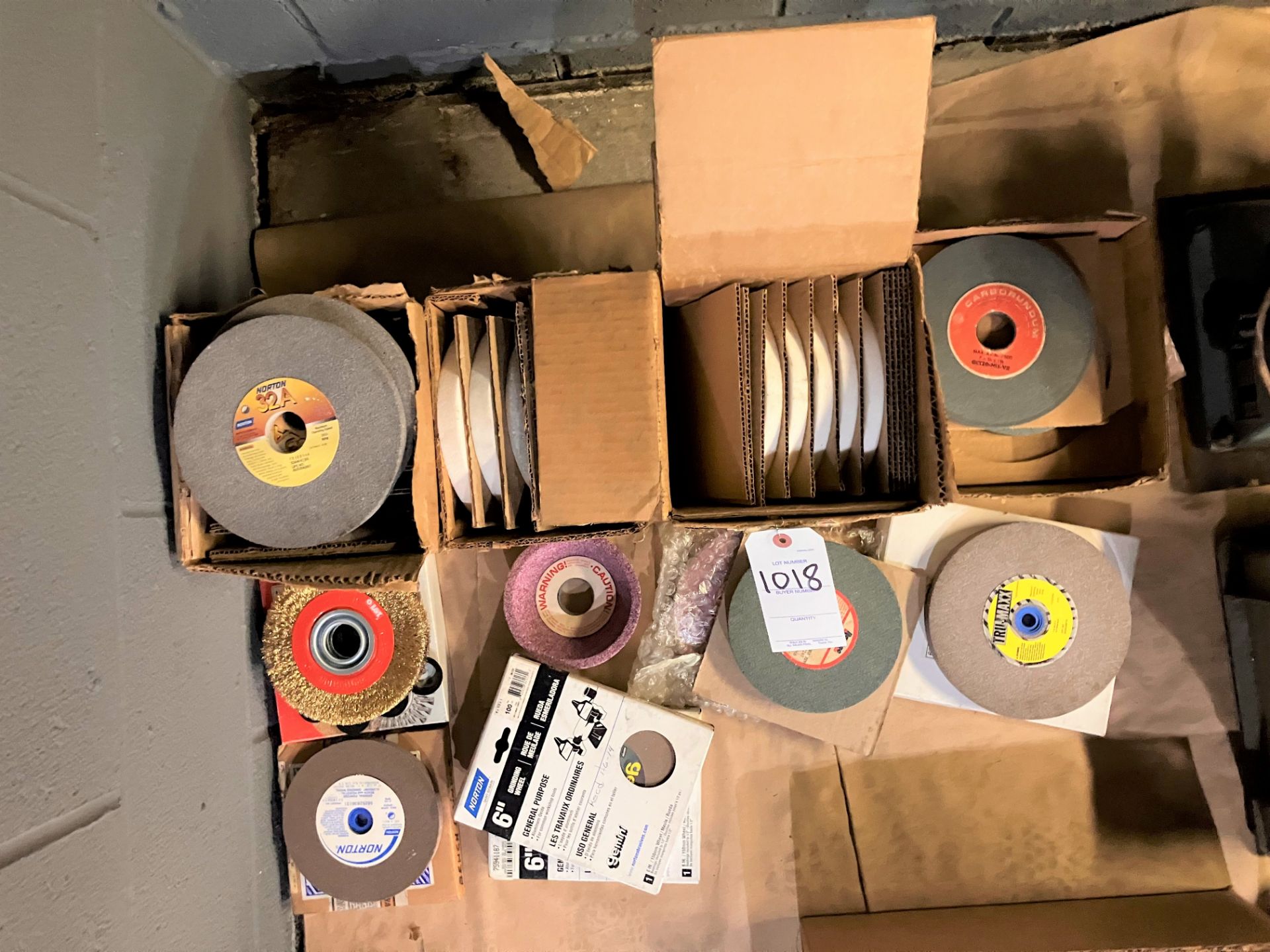 Lot of Asst. Grinding Wheels