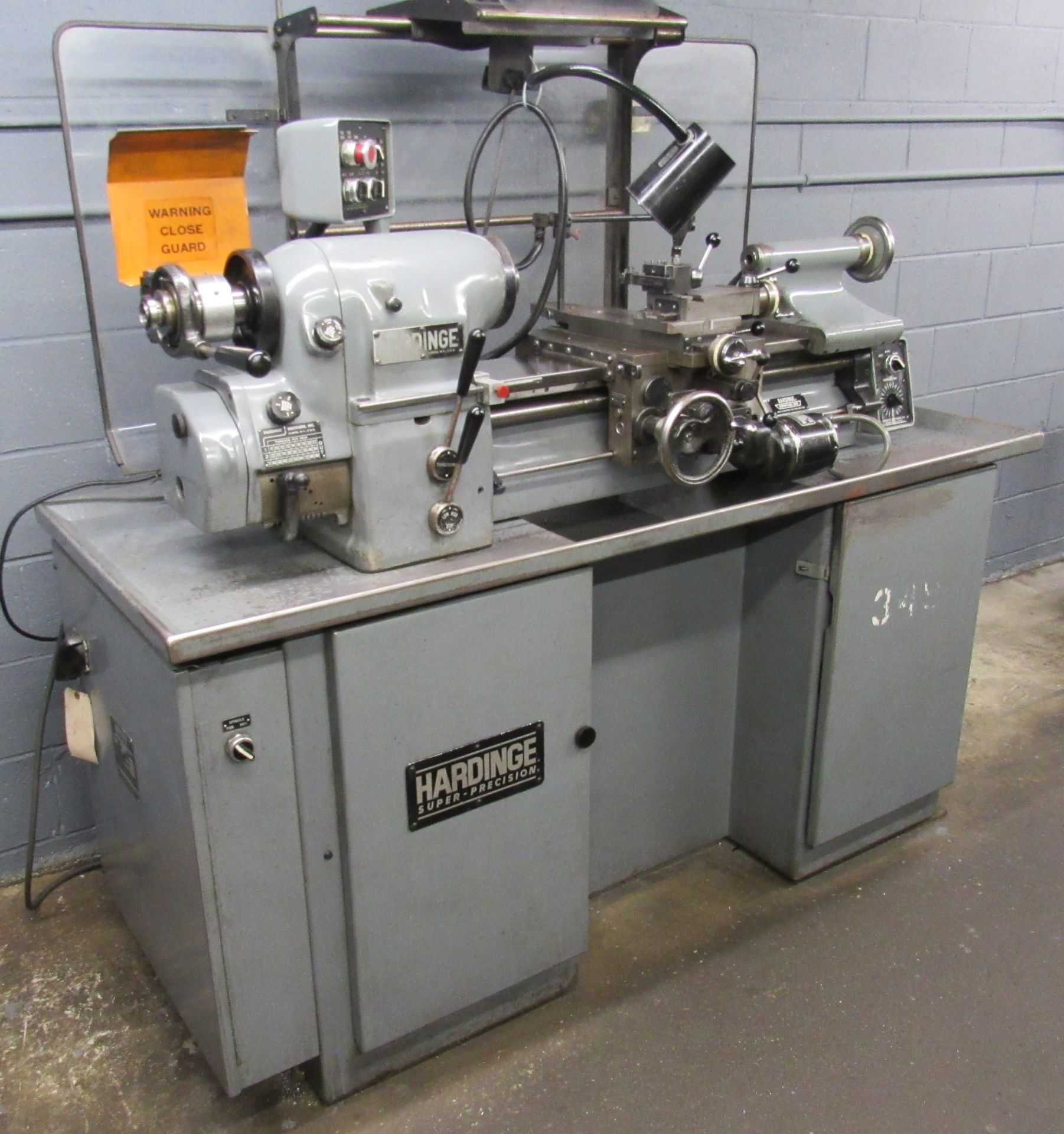 Hardinge Mod. HLV-H Super Precision Toolroom Lathe - S/N HLV-H-10957-T