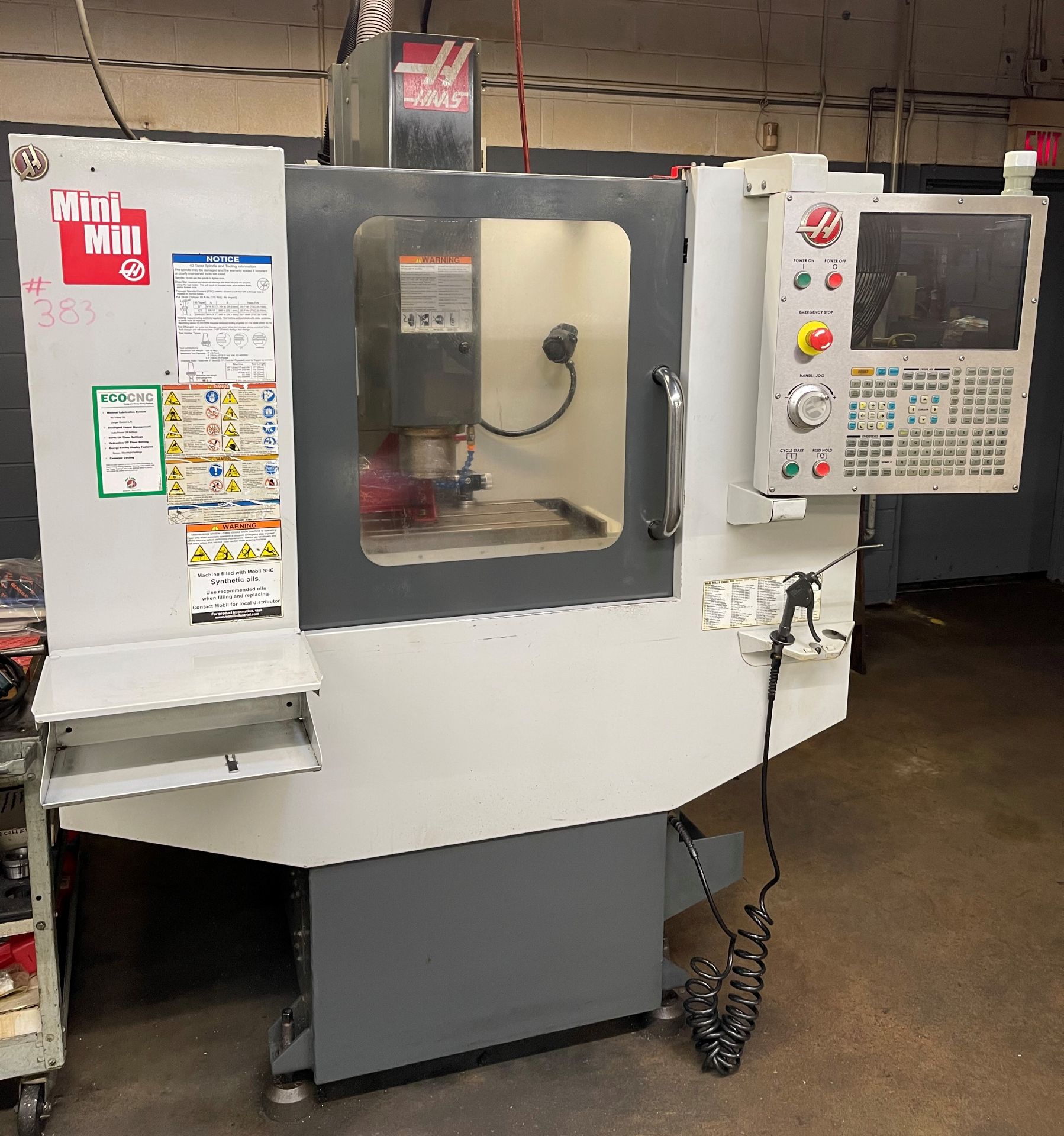 Haas 4- Axis Mini Mill (New 2011) WIPS Programmable Probe System