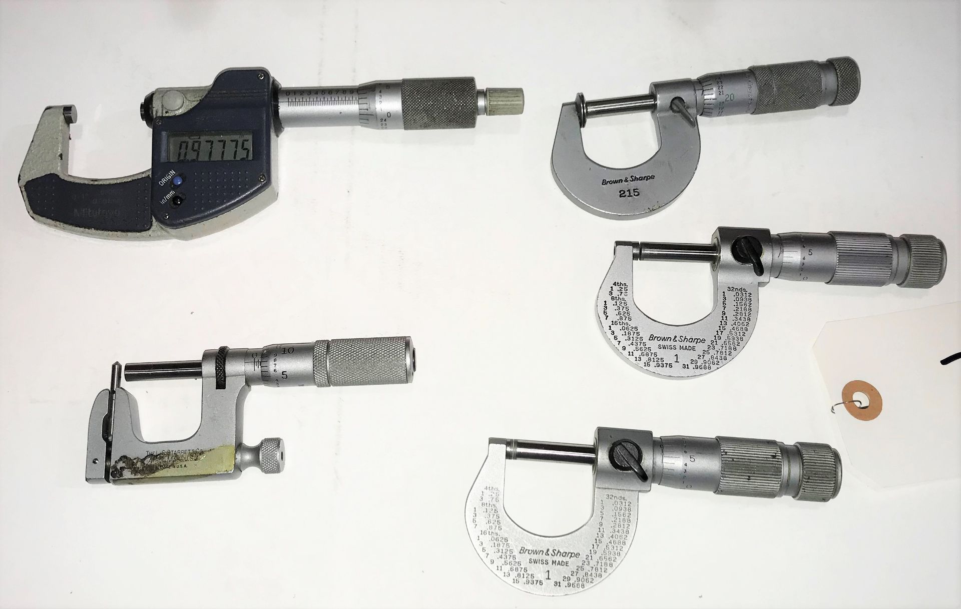 (5) Asst. Micrometers