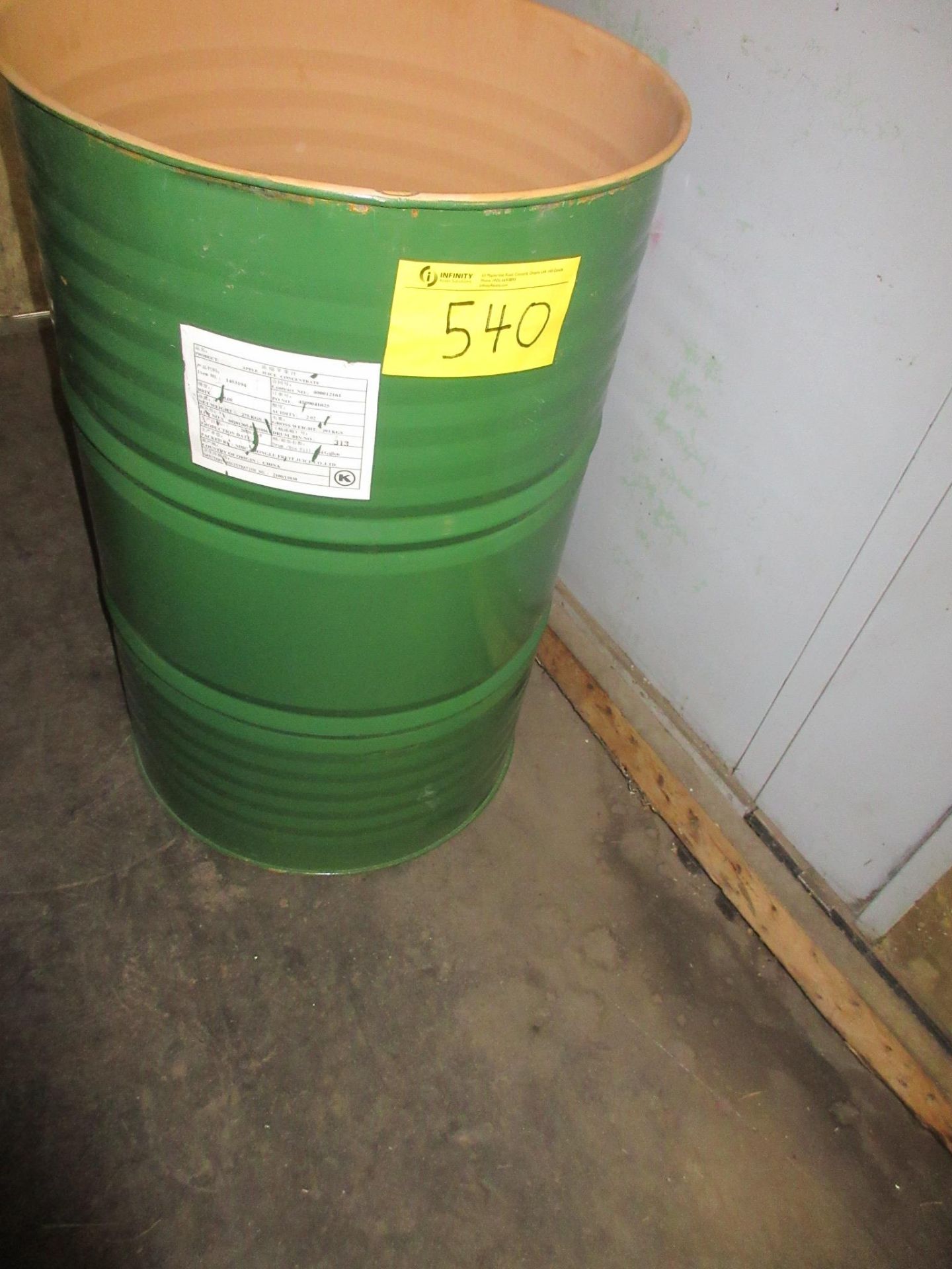 LOT OF (12) METAL BARRELS (EMPTY)