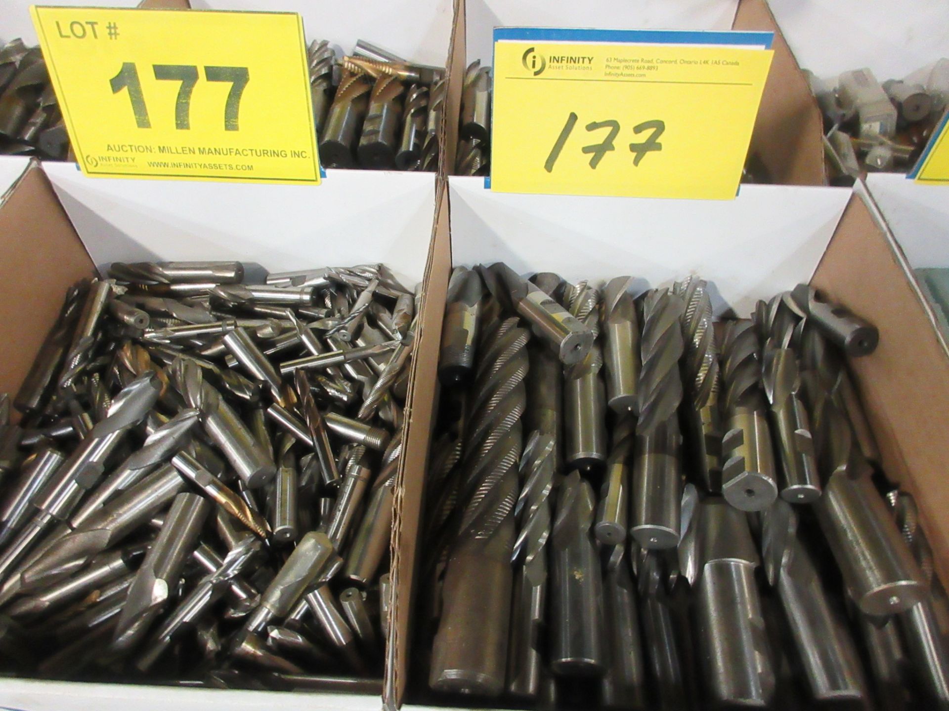 LOT OF (3) BOXES OF END MILLS - Image 2 of 2