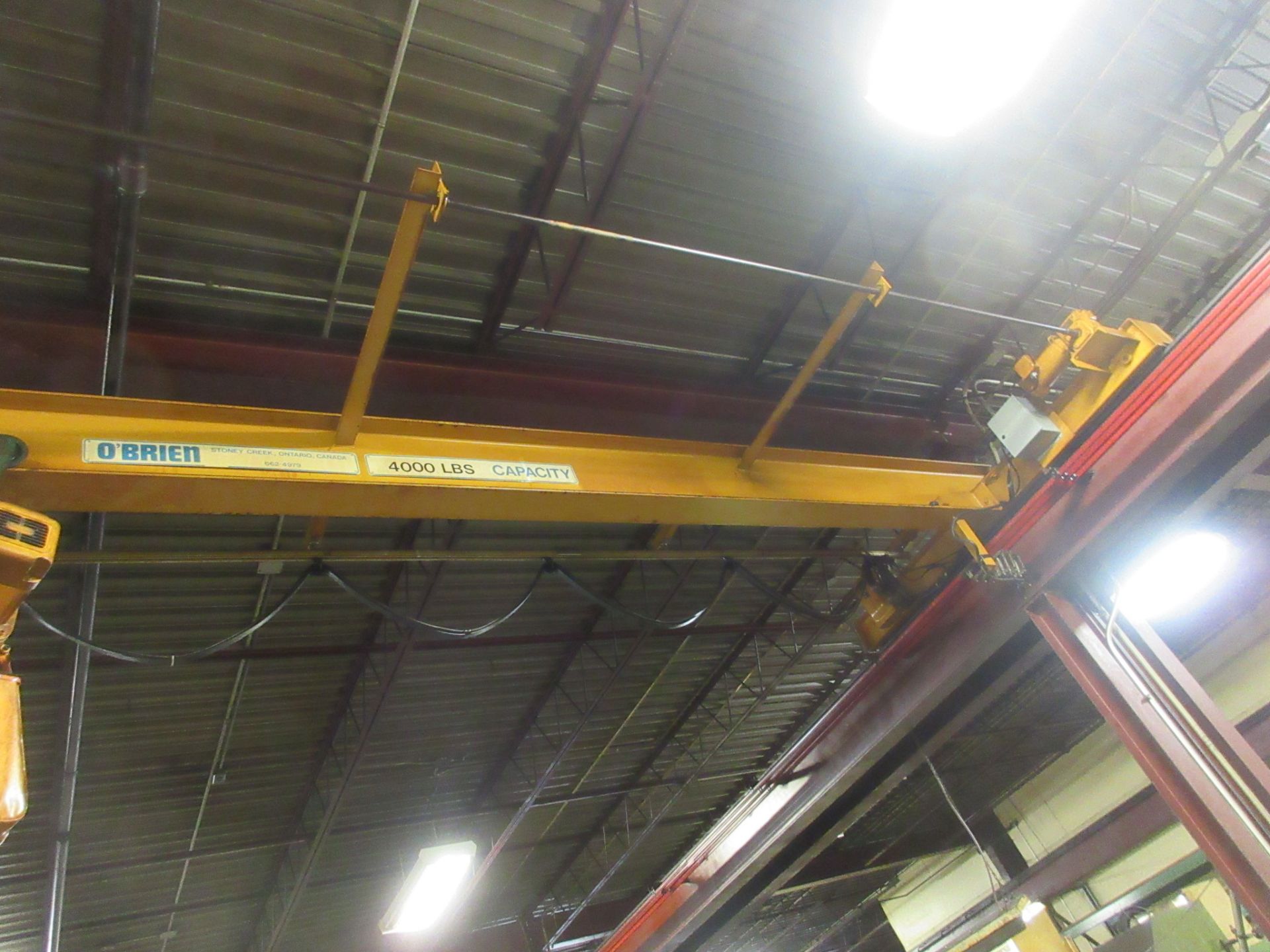 BULK BID - FREE STANDING CRANE SYSTEM W/ (3) BRIDGE CRANES - LOTS 291-294 INCLUSIVE (SUBJECT TO - Image 3 of 10