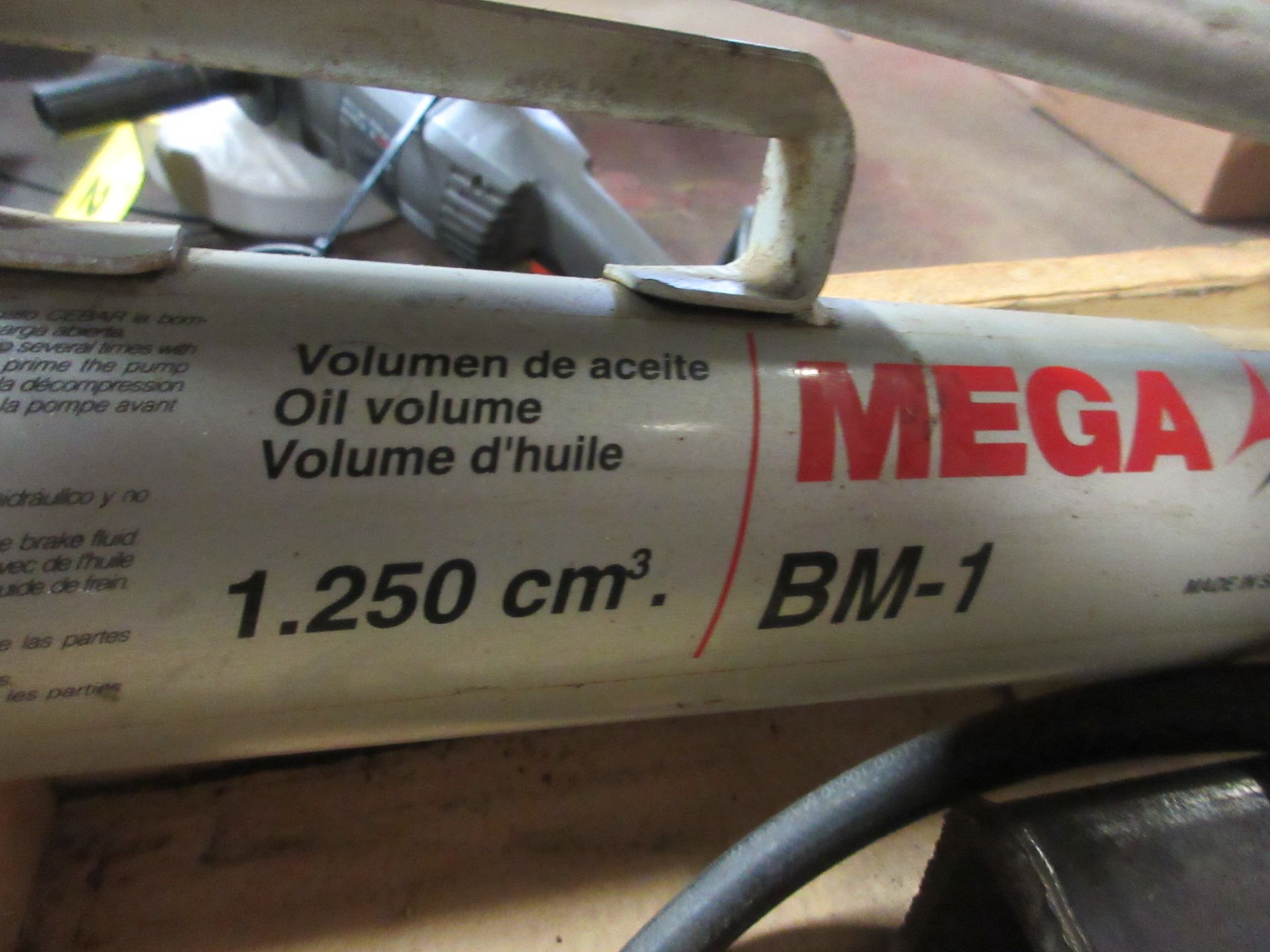 MEGA BM1 HYDRAULIC PUMP W/ RAM IN CRATE - Image 2 of 2