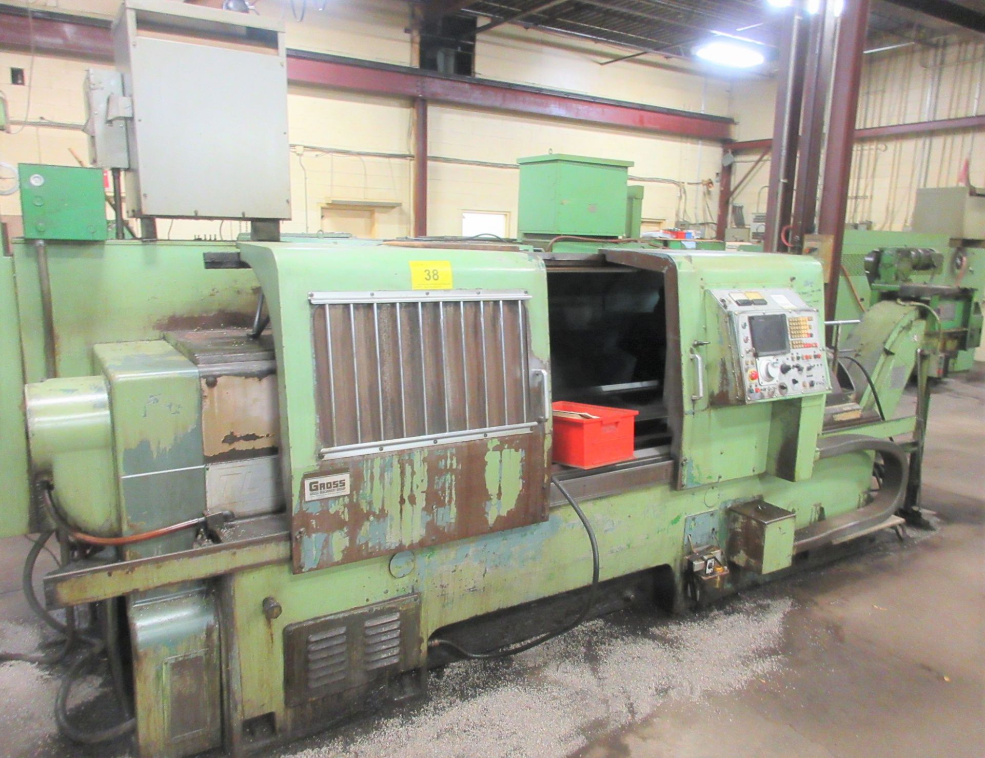 MORI-SEIKI TL-5A CNC TURNING CENTER, FANUC 6T CNC CONTROL, 3-JAW CHUCK, 22” SWING, 80” BETWEEN - Image 12 of 14