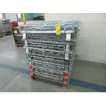 LOT OF (8) SMC MESH COLLAPSIBLE TOTES, APPROX. 40"H X 35"W X 41"D (LOCATED IN THOROLD, ON) (