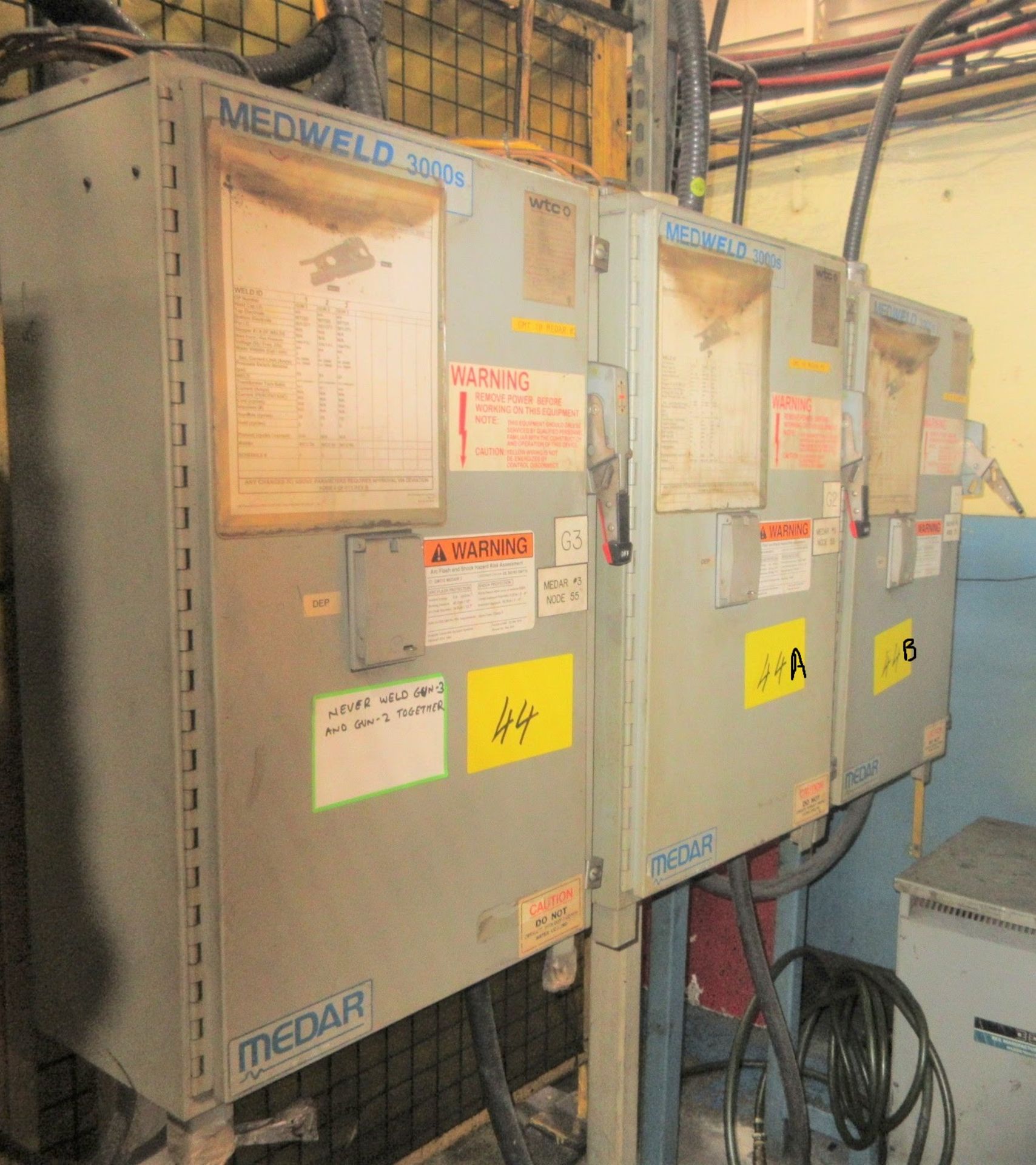 120/150KVA SPOT WELDER W/ MEDWELL 3000S CONTROL PANEL (LOCATED IN BRAMPTON, ON) (RIGGING FEE $250) - Image 2 of 2