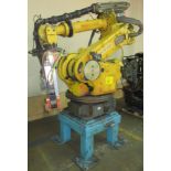 FANUC S-430IW LOADING ROBOT W/ SYSTEM RJ3 ROBOT CONTROLLER, CABLES AND TEACH PENDANT (LOCATED IN