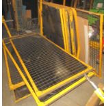 LOT OF (10) SAFETY CAGE PANELS (LOCATED IN BRAMPTON, ON) (RIGGING FEE $50)