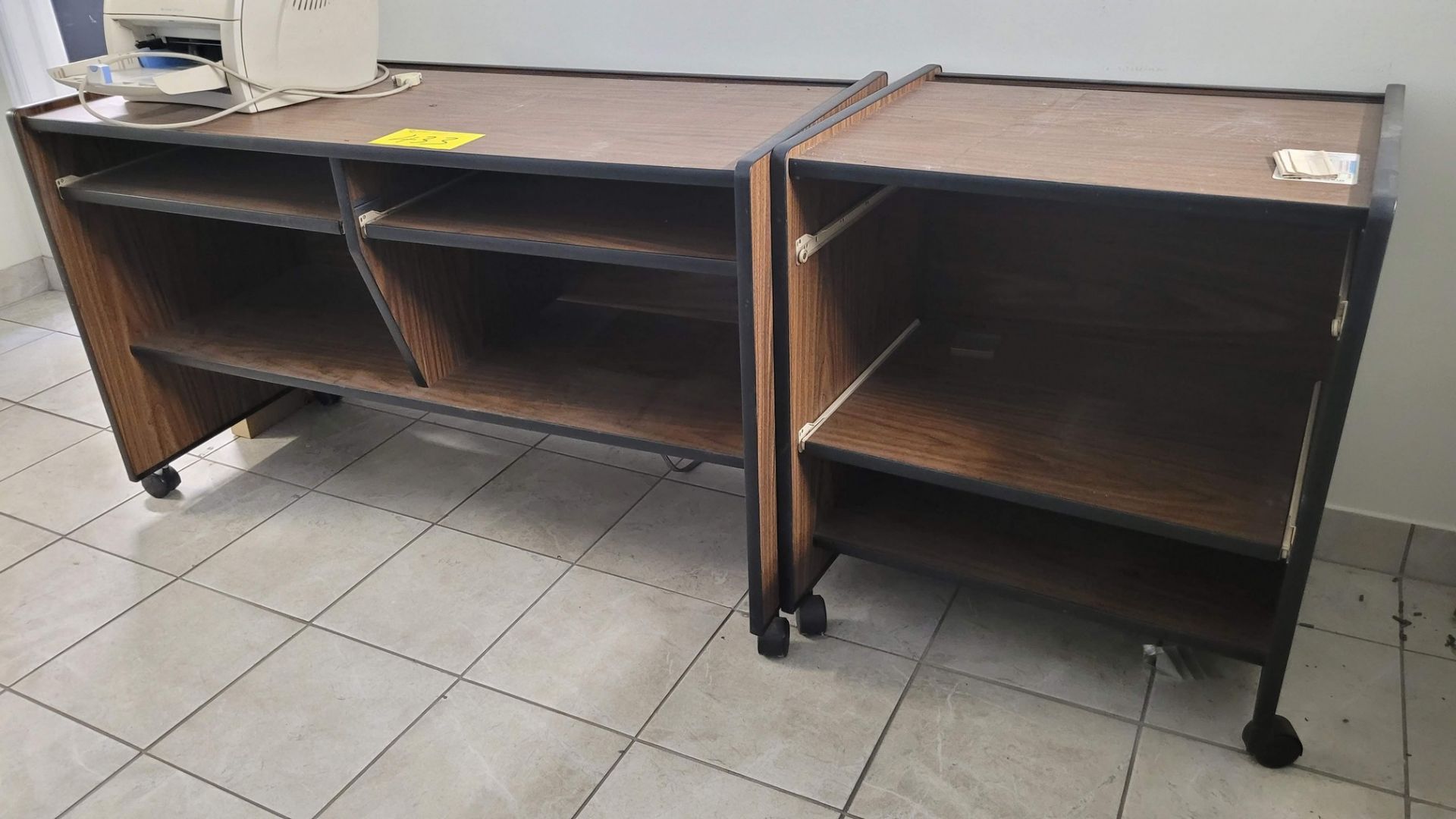 DESKS, CHAIRS, CABINETS - (NO CONTENTS) - Image 2 of 2