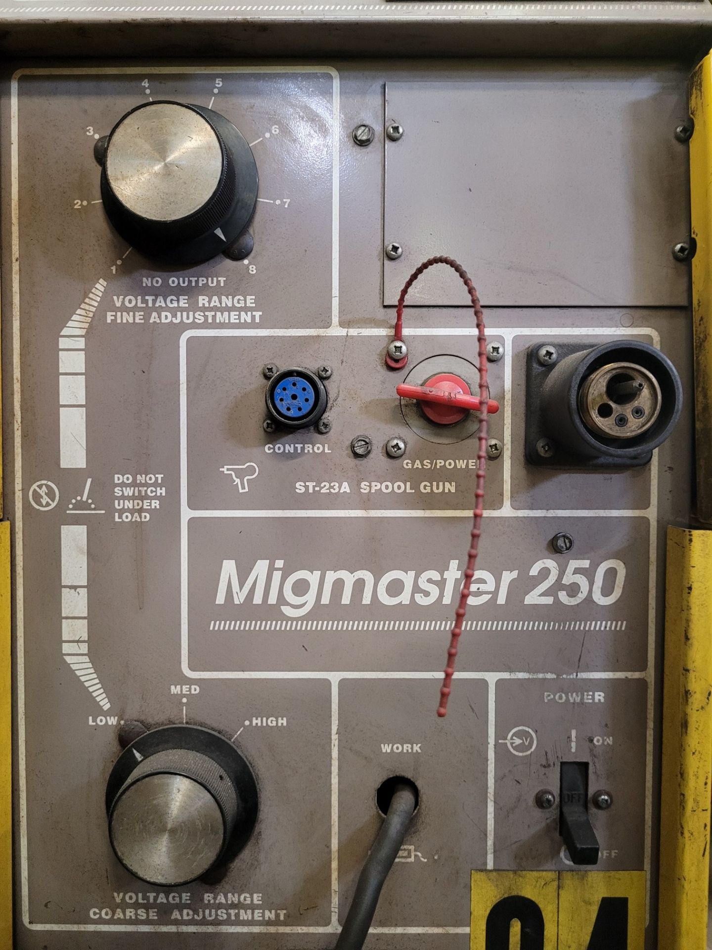 ESAB MIGMASTER 250 MIG WELDER, S/N MA-I530144 (NO TANKS) - Image 2 of 4