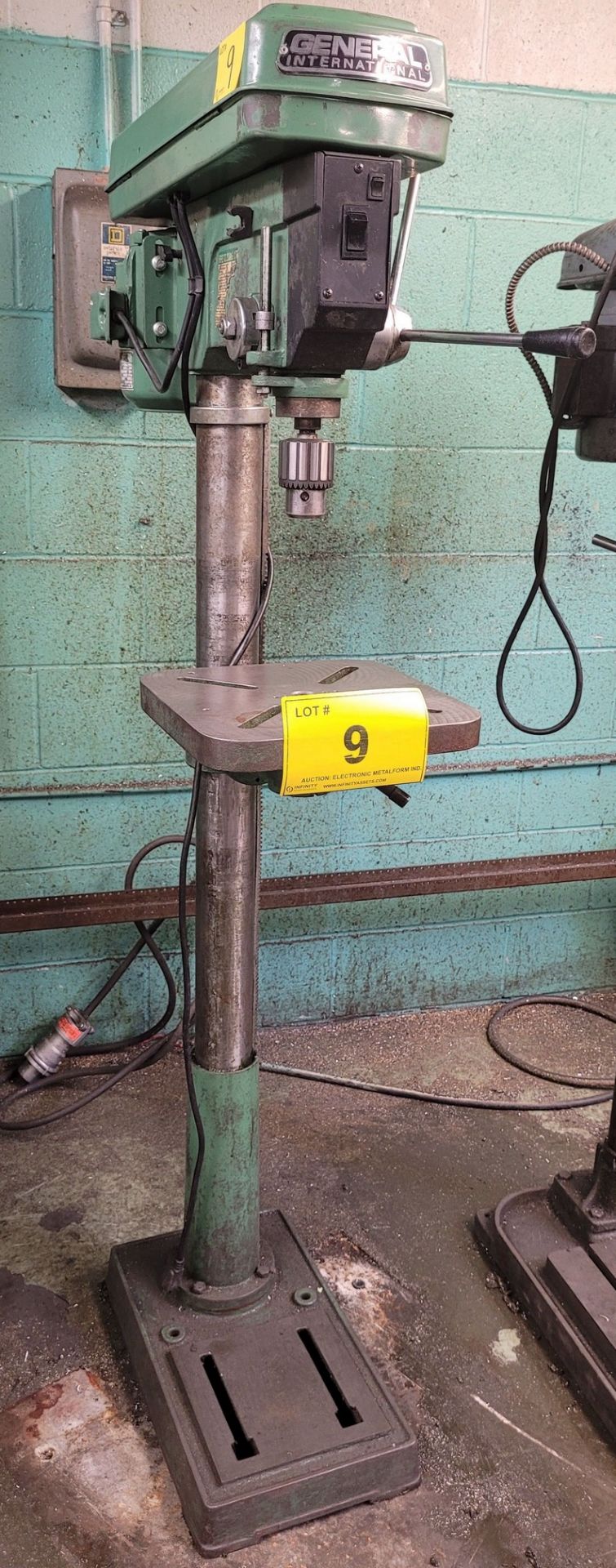 2005 GENERAL INTERNATIONAL VARIABLE SPEED DRILL PRESS (RIGGING FEE $50)