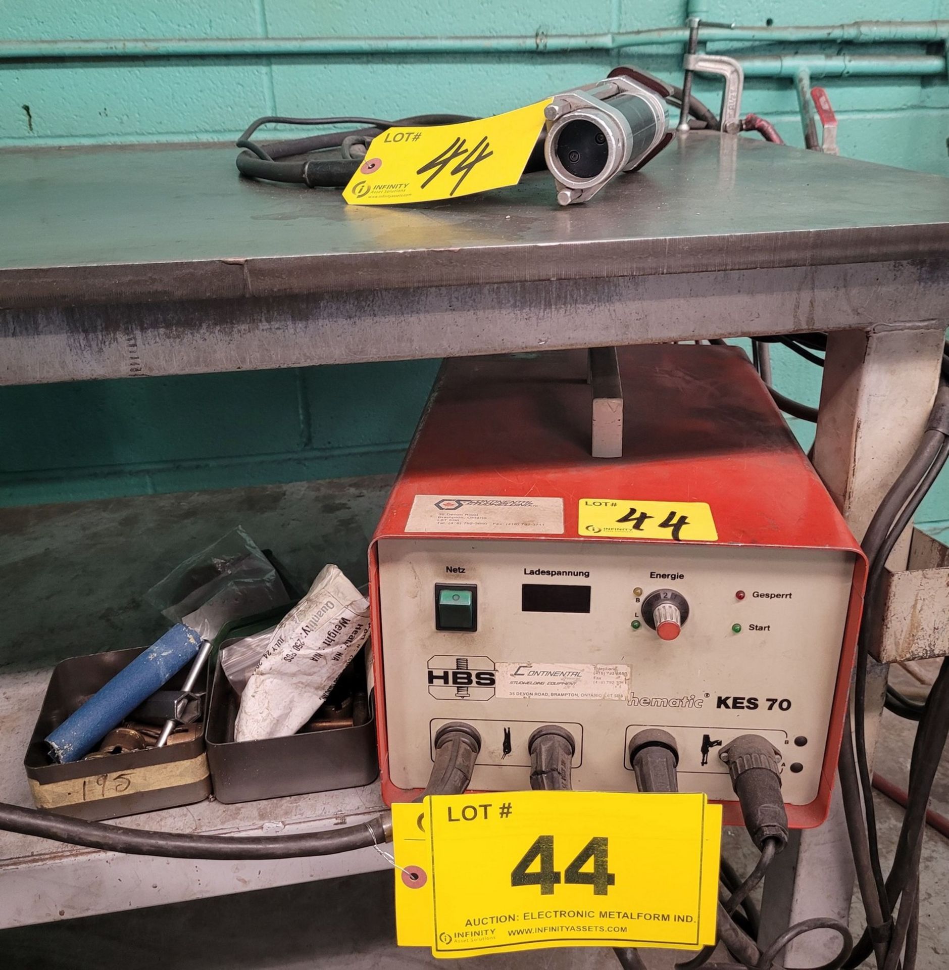 HBS HEMATIC KES70 STUD WELDER