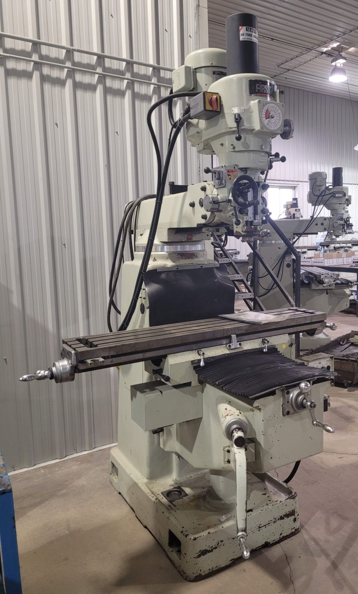 FIRST LC-185VS VERTICAL MILLING MACHINE, HEIDENHAIN 2-AXIS DRO, ALIGN POWER DRAWBAR, 10” X 50” - Image 2 of 7