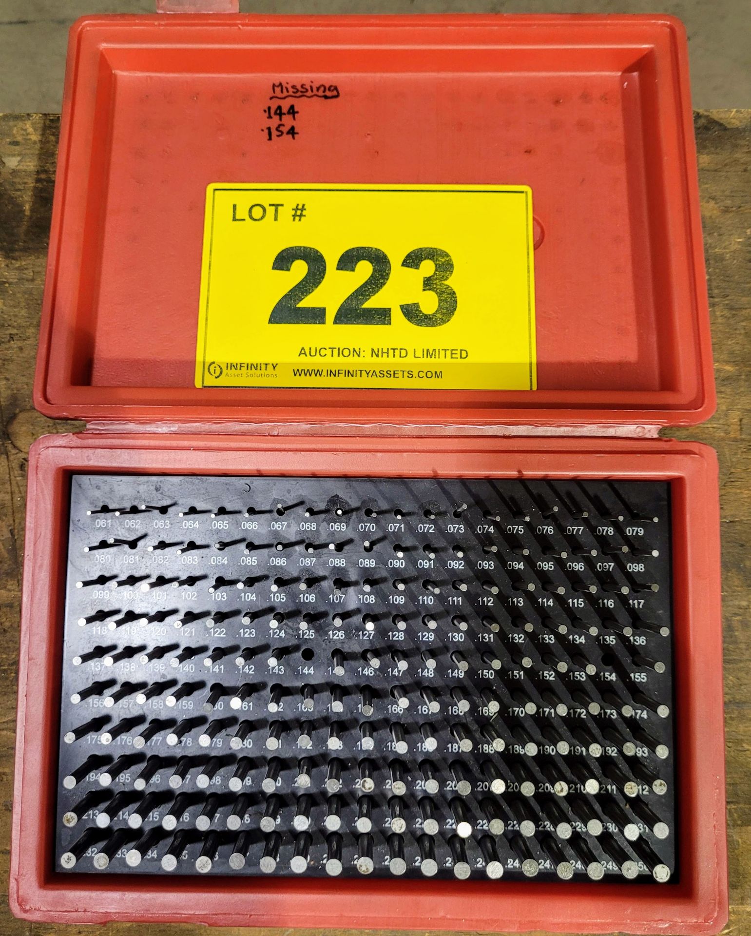 PIN GAGE SET