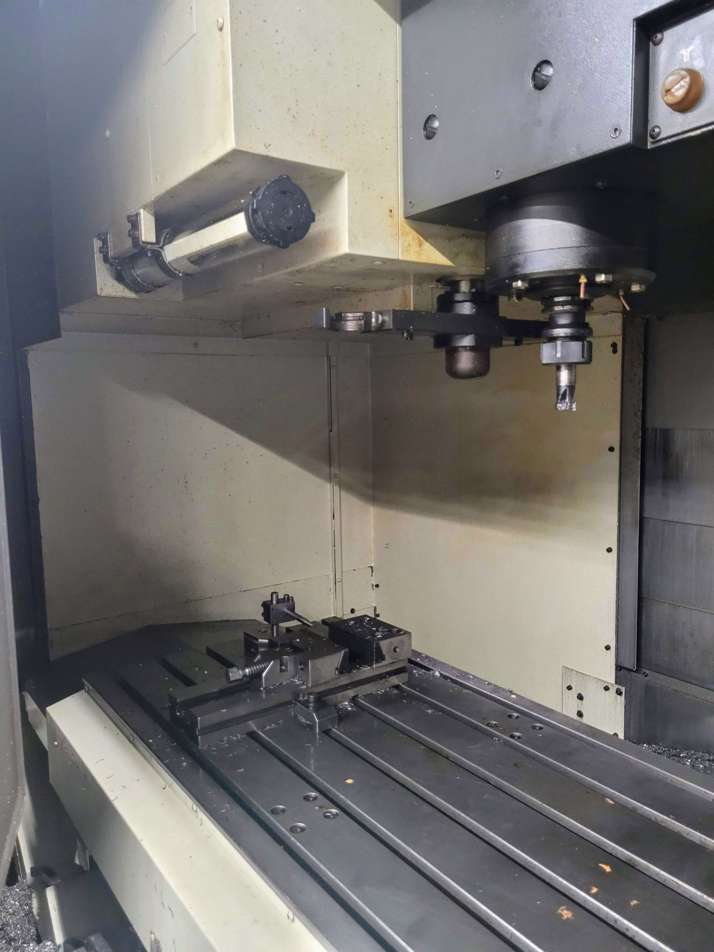 2007 MORI SEIKI DUALVERTICAL 5100 CNC VERTICAL MACHINING CENTER, MSC-504 DV005GF0815 CNC CONTROL, - Image 12 of 28