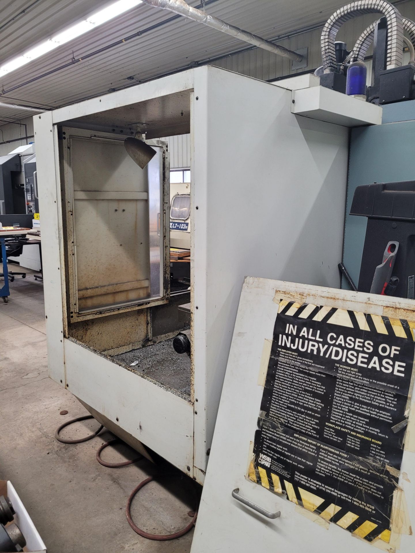 FADAL VMC4020 906-1 CNC VERTICAL MACHINING CENTER, CNC CONTROL, 10,000 RPM SPINDLE, 47.9” X 20” - Image 7 of 7