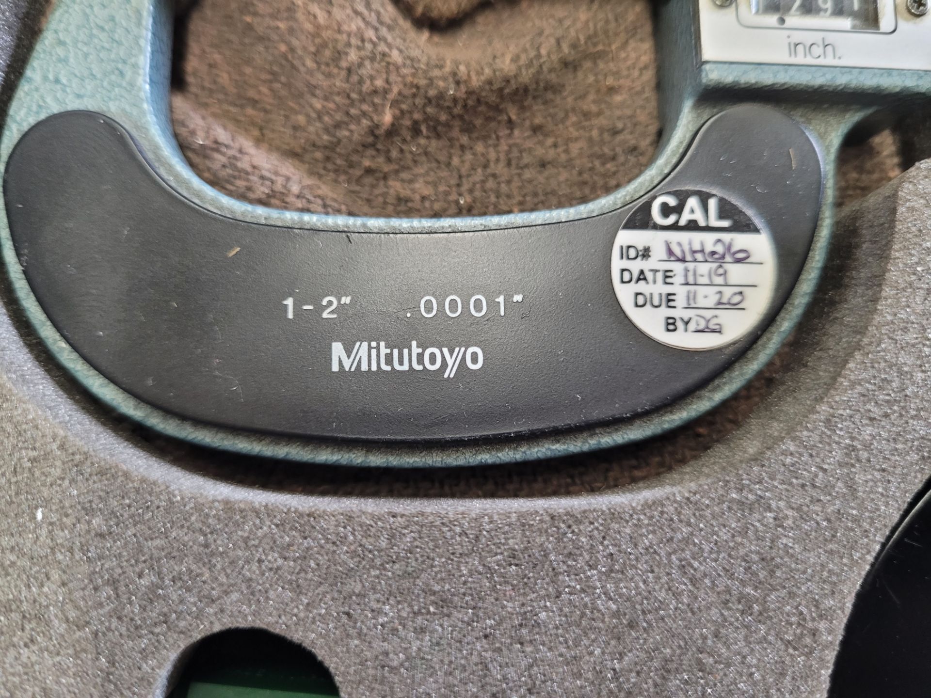 LOT - (3) MITUTOYO MICROMETERS, 4-5"/2-3"/1-2" - Image 4 of 4